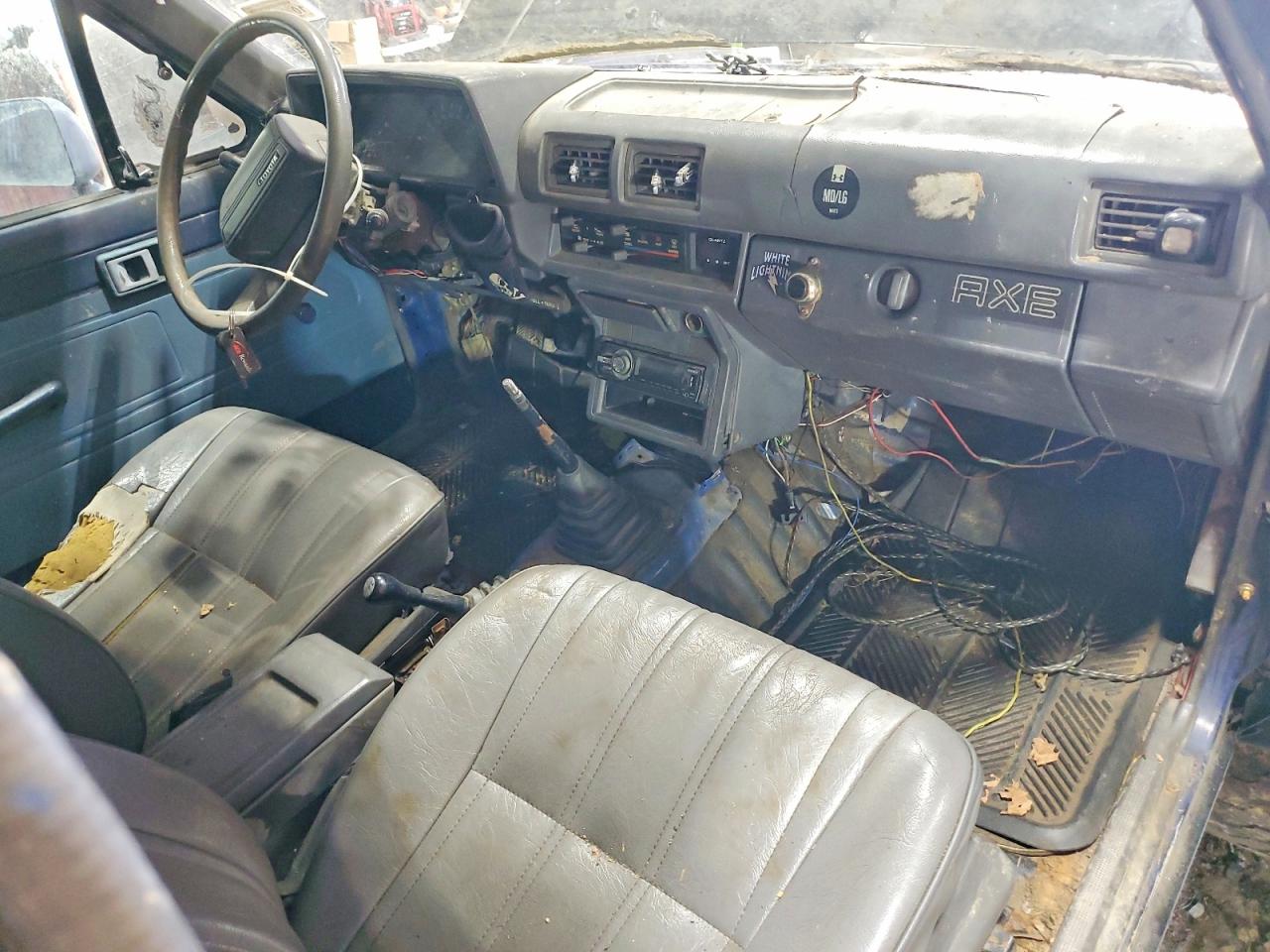 1986 Toyota 4runner Rn60 Black vin: JT4RN62D7G0075302