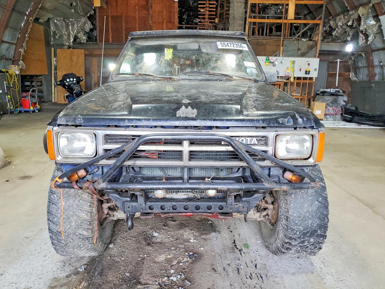 1986 Toyota 4runner Rn60 Black vin: JT4RN62D7G0075302