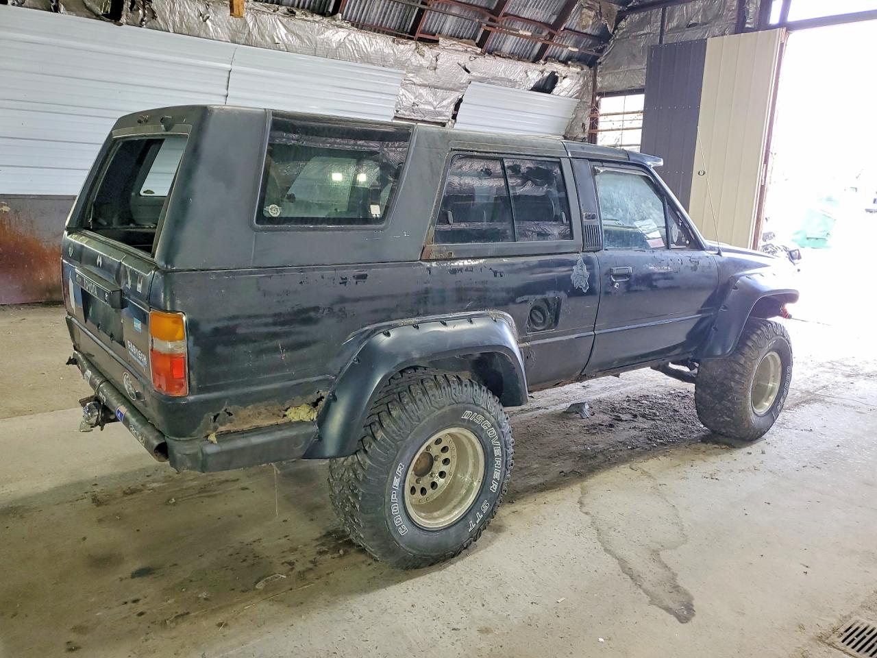 1986 Toyota 4runner Rn60 Black vin: JT4RN62D7G0075302