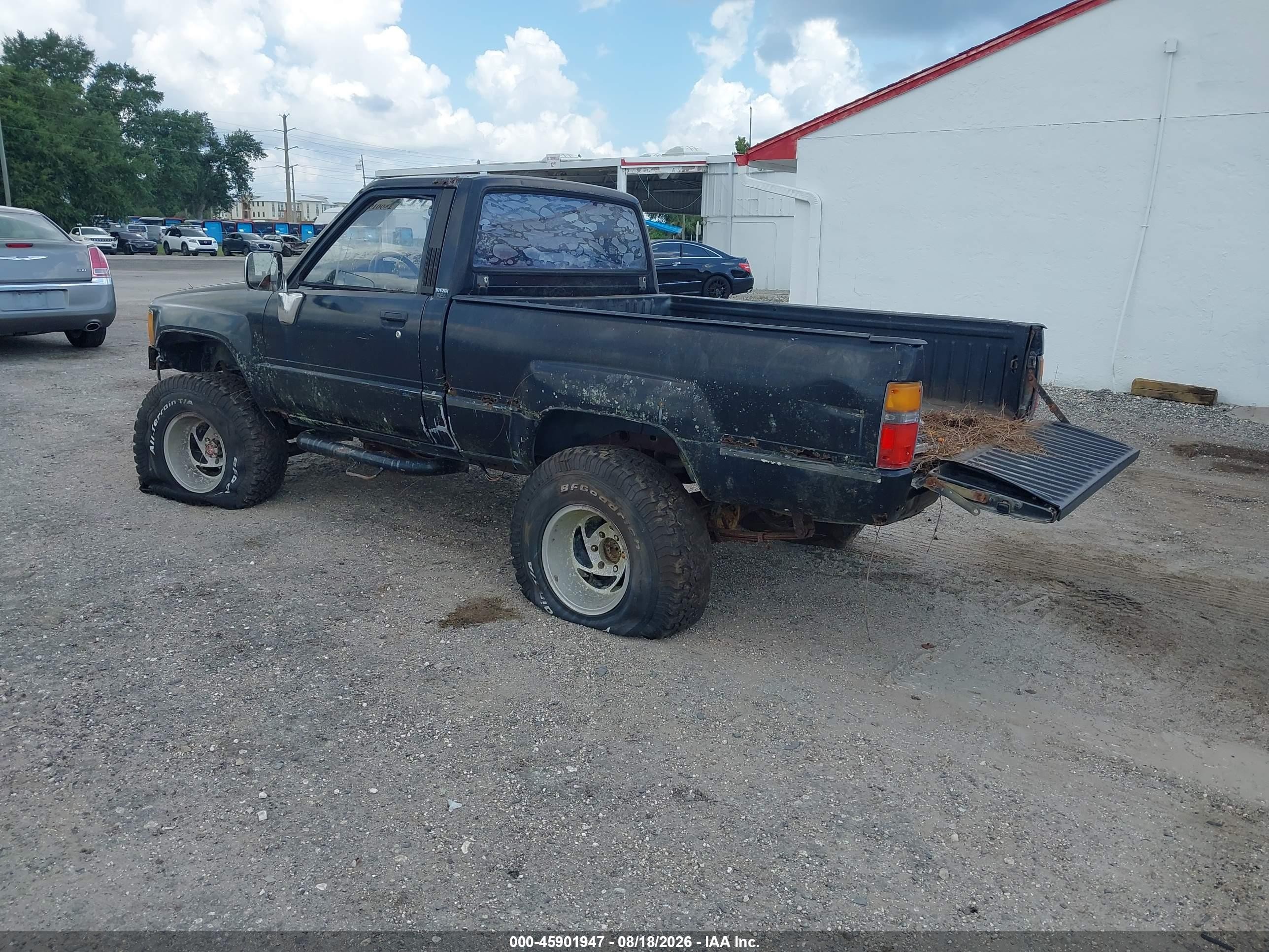 1988 Toyota Pickup Rn63 Std Black vin: JT4RN63A1J0207112