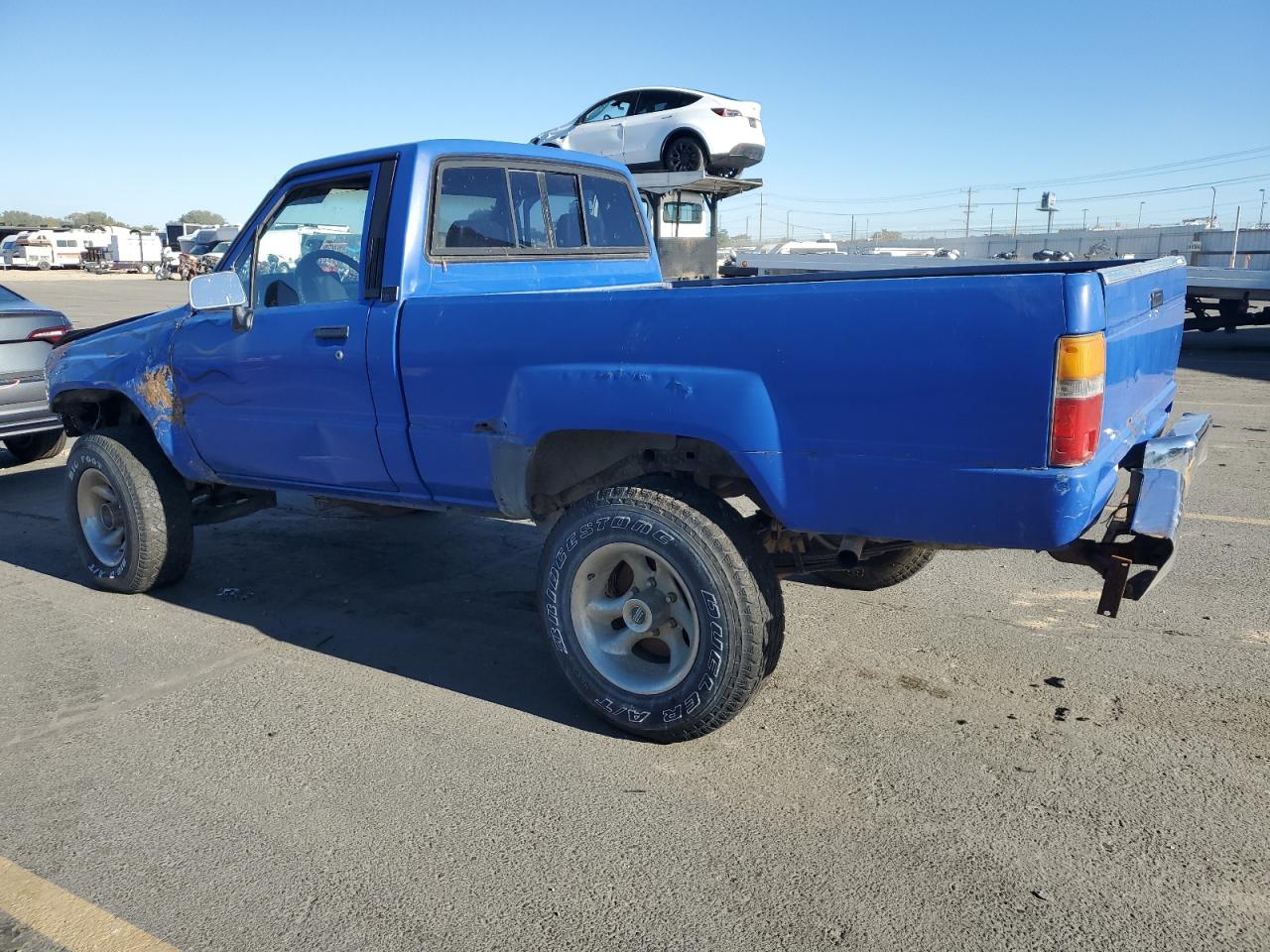 1987 Toyota Pickup Rn63 Std Blue vin: JT4RN63B5H0115844
