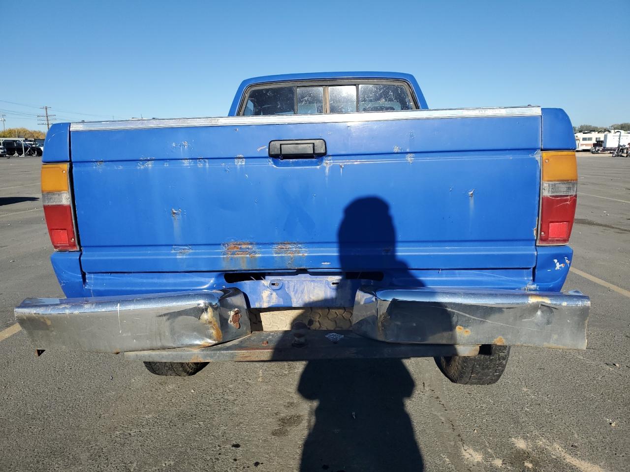1987 Toyota Pickup Rn63 Std Blue vin: JT4RN63B5H0115844