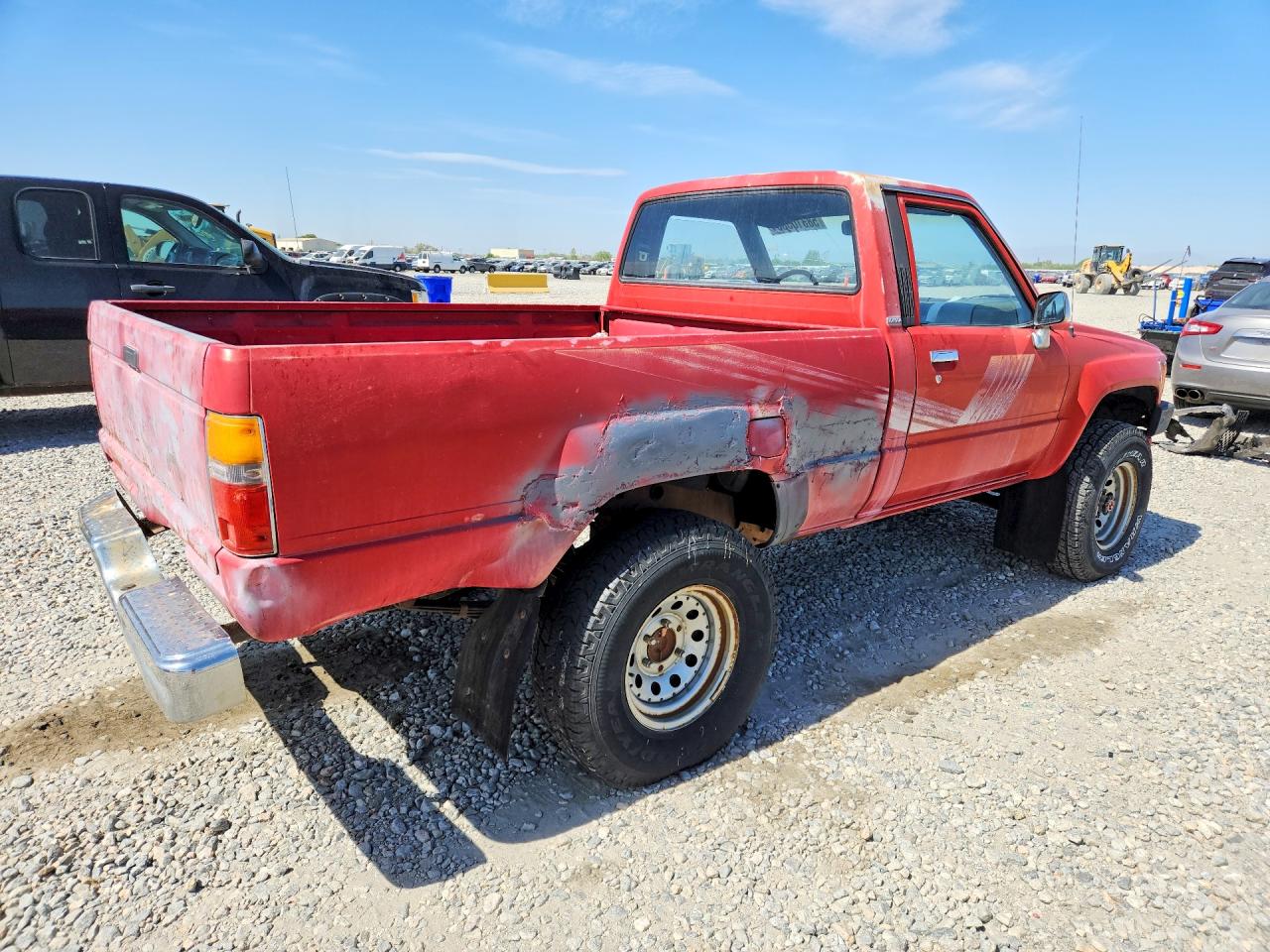 1987 Toyota Pickup Rn63 Std Red vin: JT4RN63R0H0114971
