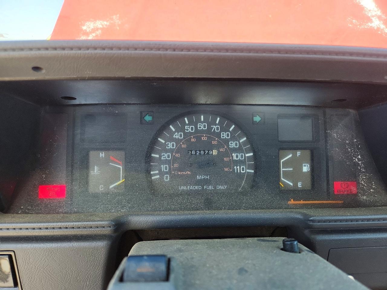 1987 Toyota Pickup Rn63 Std Red vin: JT4RN63R0H0114971