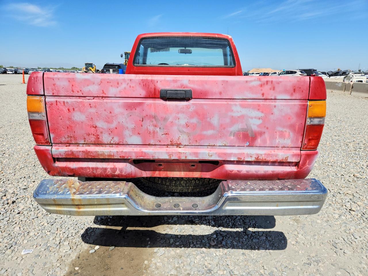1987 Toyota Pickup Rn63 Std Red vin: JT4RN63R0H0114971