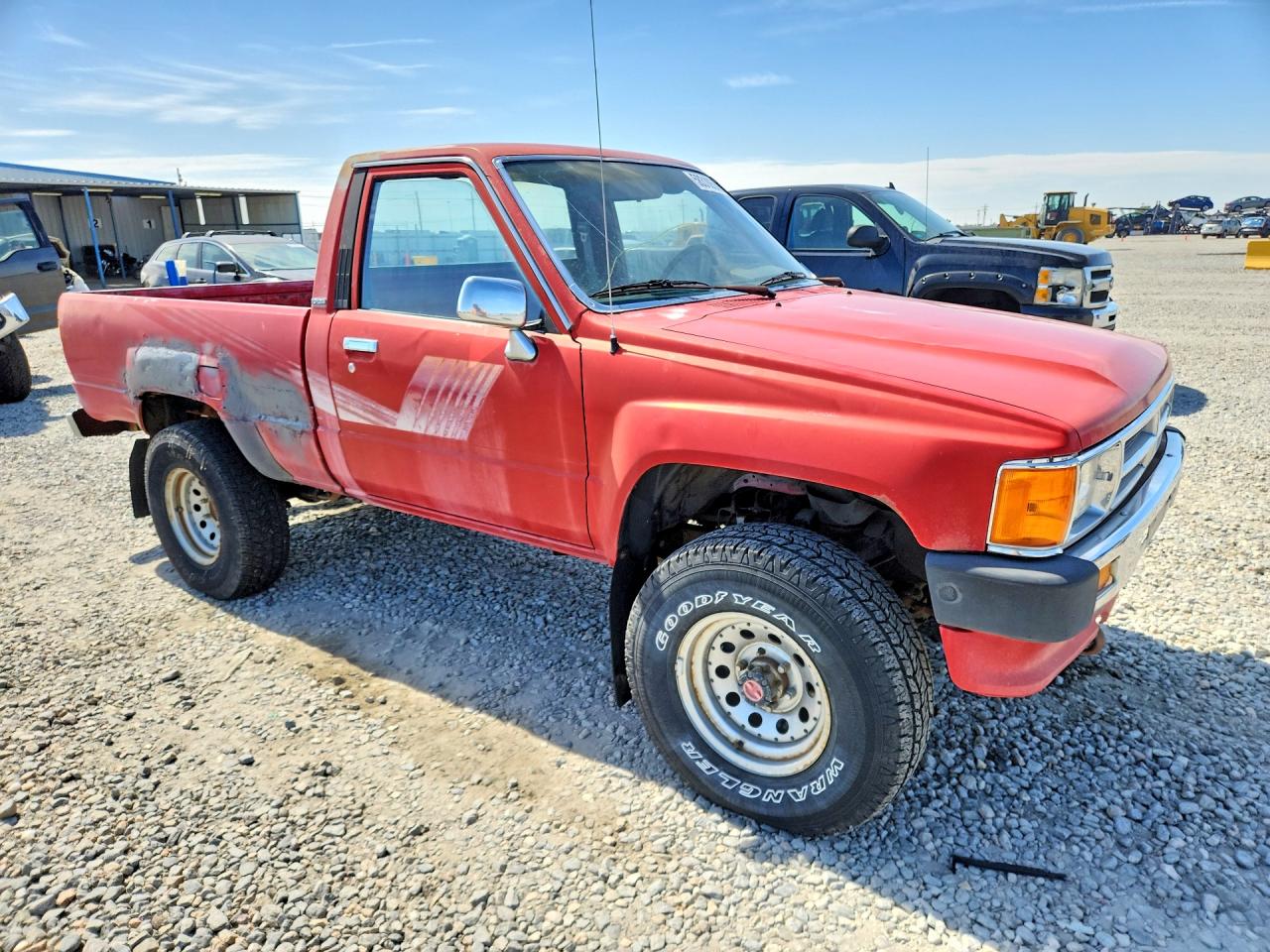 1987 Toyota Pickup Rn63 Std Red vin: JT4RN63R0H0114971
