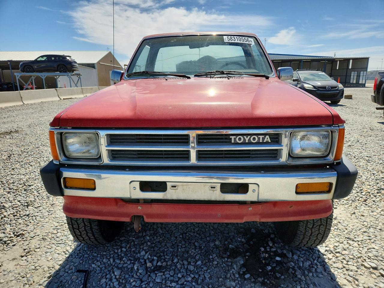 1987 Toyota Pickup Rn63 Std Red vin: JT4RN63R0H0114971