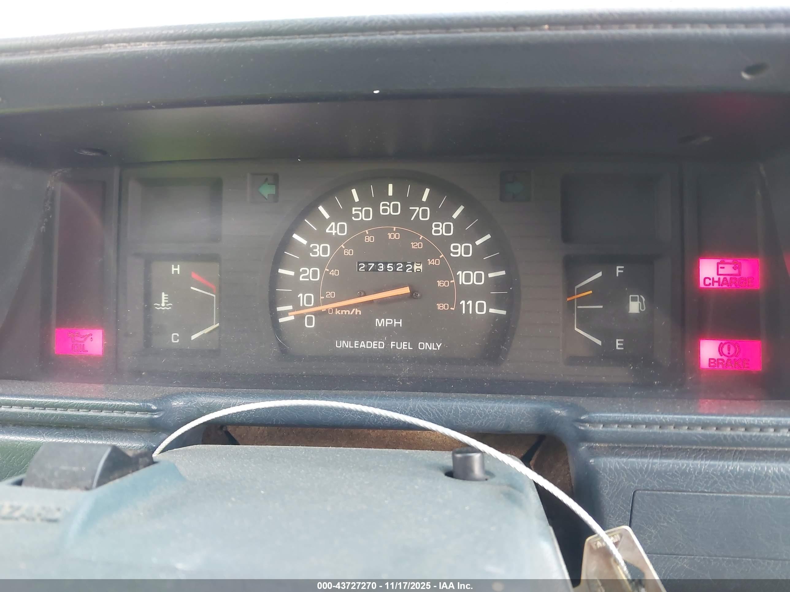 1987 Toyota Pickup Rn63 Std Blue vin: JT4RN63R2H0102014