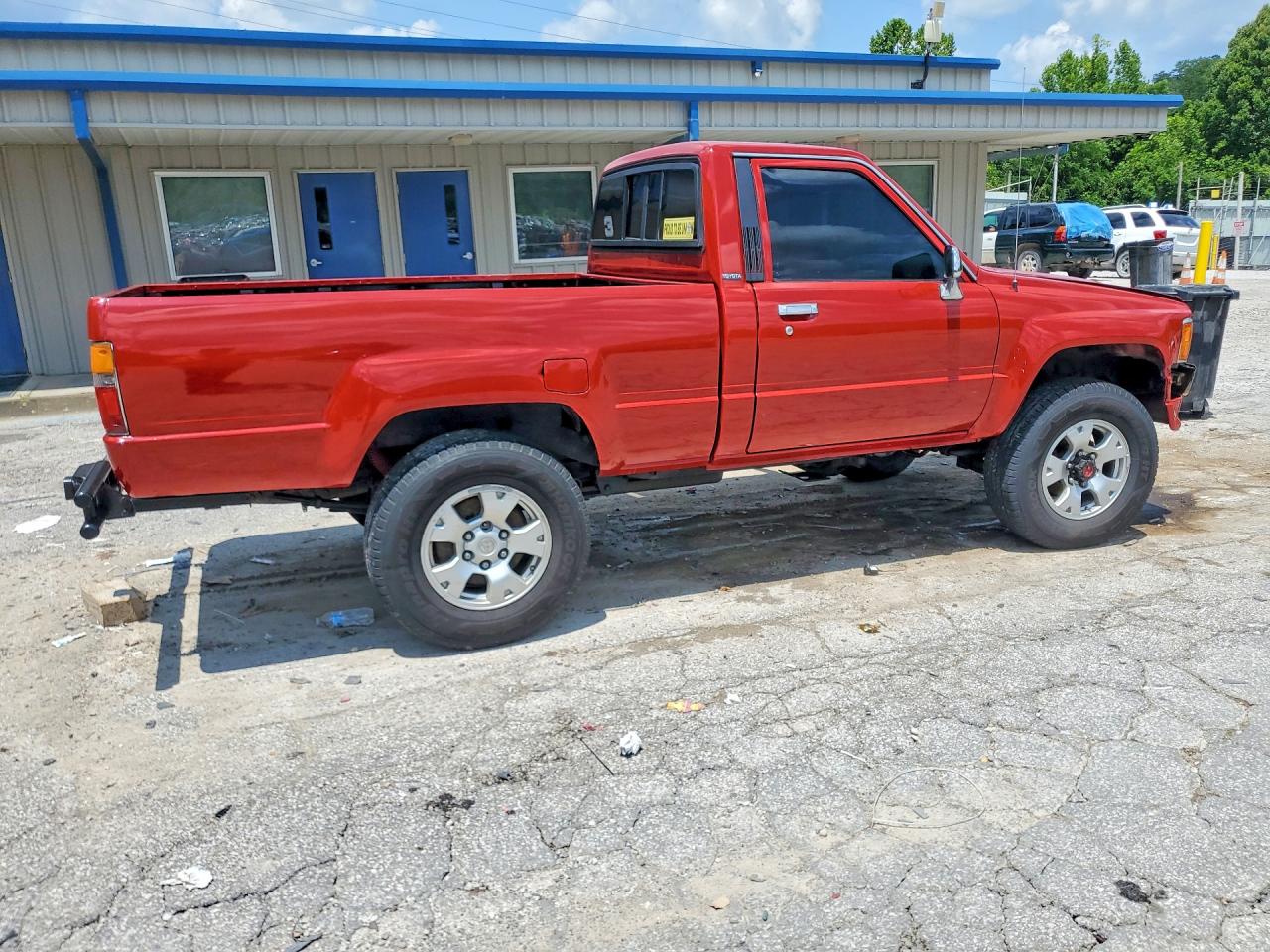 1987 Toyota Pickup Rn63 Std Red vin: JT4RN63R5H0114299