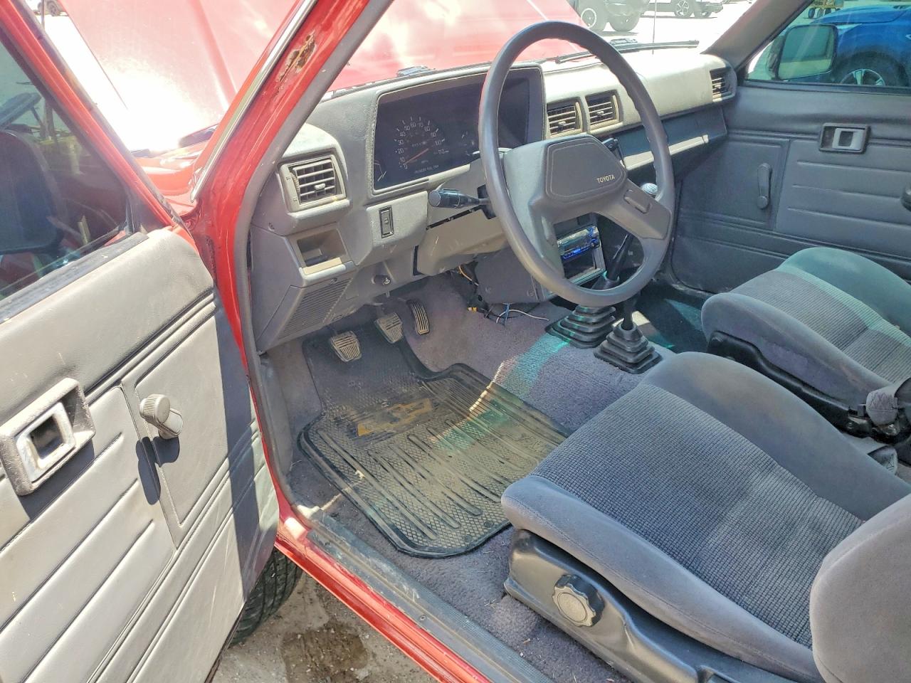 1987 Toyota Pickup Rn63 Std Red vin: JT4RN63R5H0114299