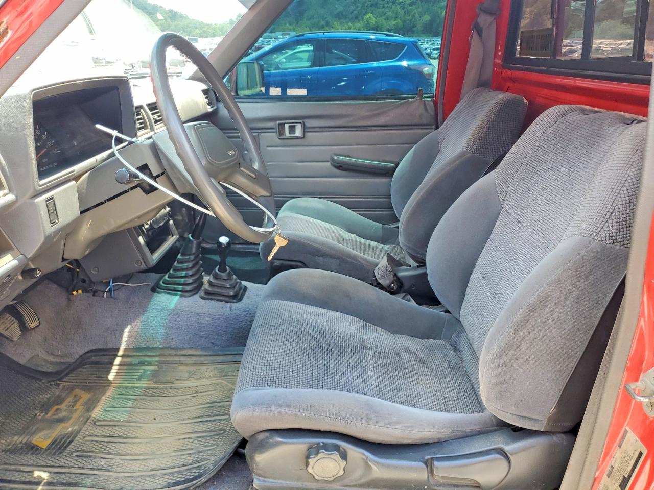 1987 Toyota Pickup Rn63 Std Red vin: JT4RN63R5H0114299