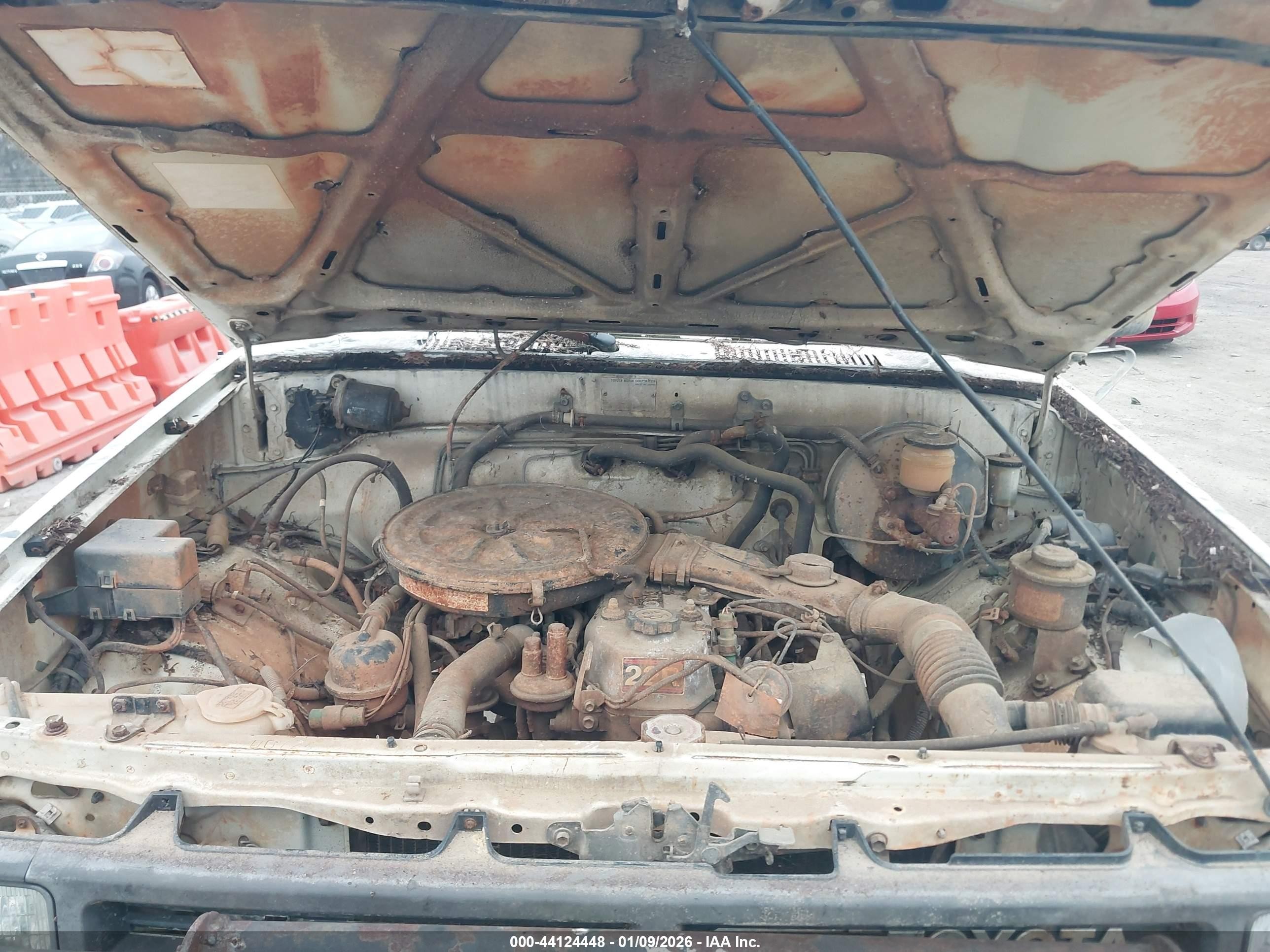 1987 Toyota Pickup Rn63 Std Brown vin: JT4RN63R7H0128494