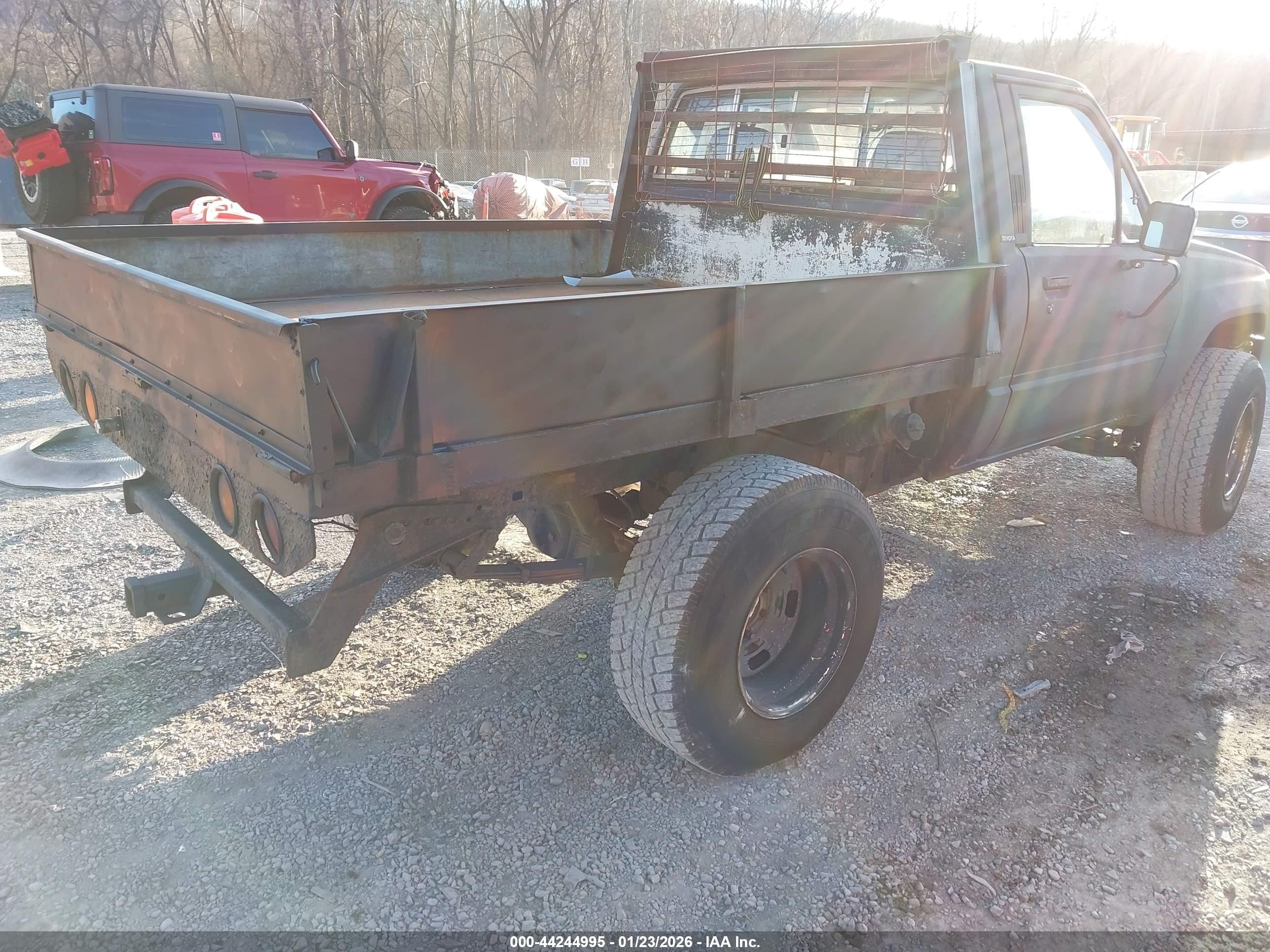 1987 Toyota Pickup Rn63 Std Black vin: JT4RN63R7H0147773