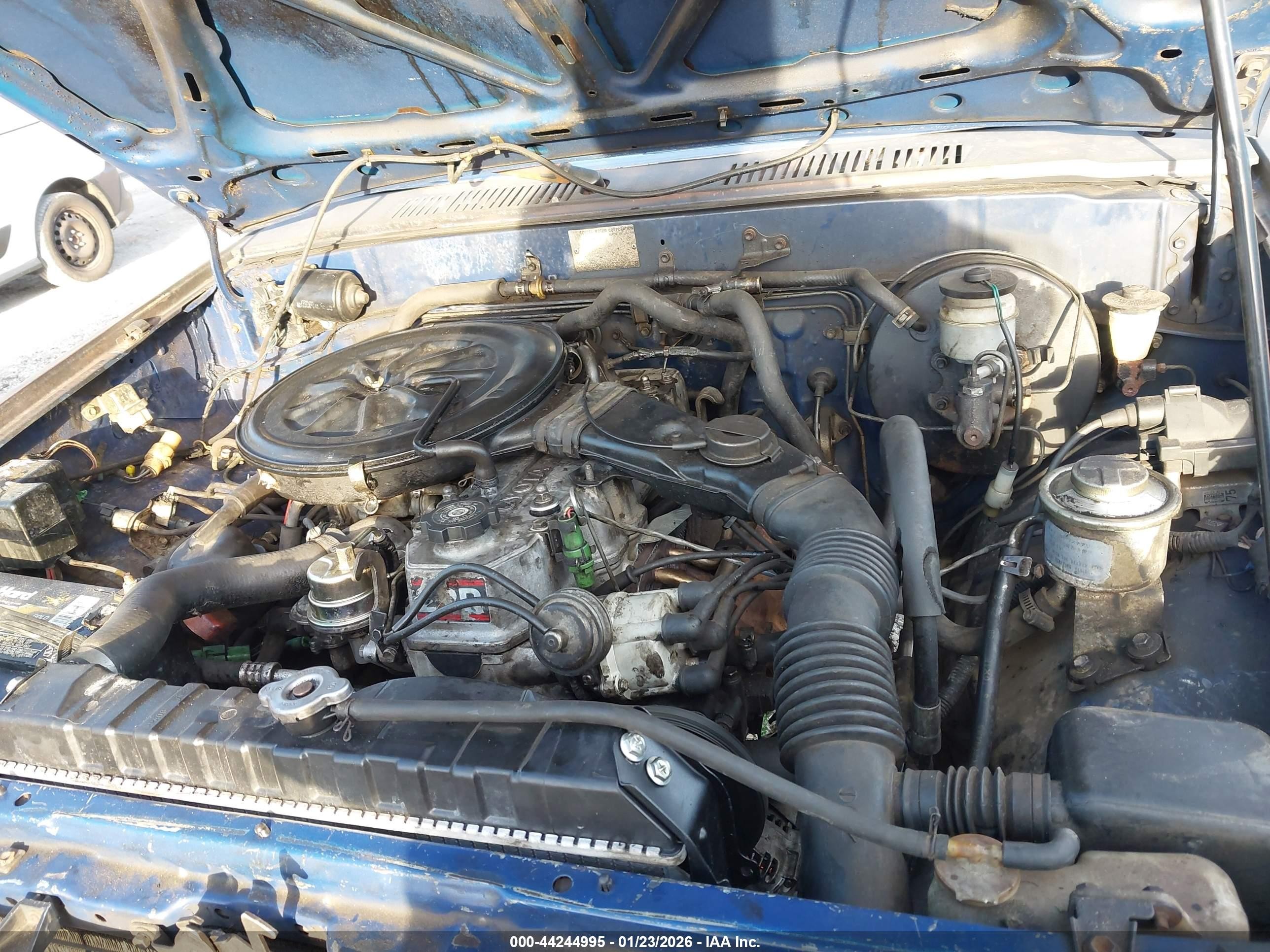 1987 Toyota Pickup Rn63 Std Black vin: JT4RN63R7H0147773