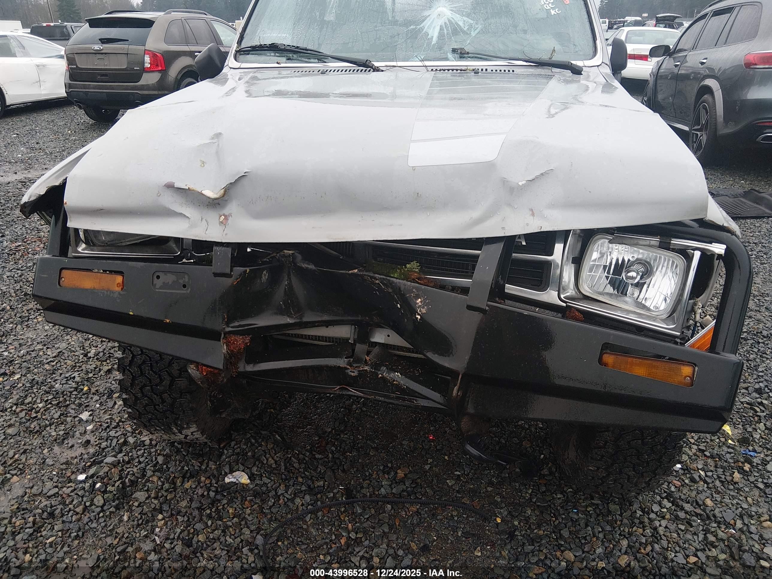 1987 Toyota Pickup Rn63 Std Gray vin: JT4RN63R7H0156330