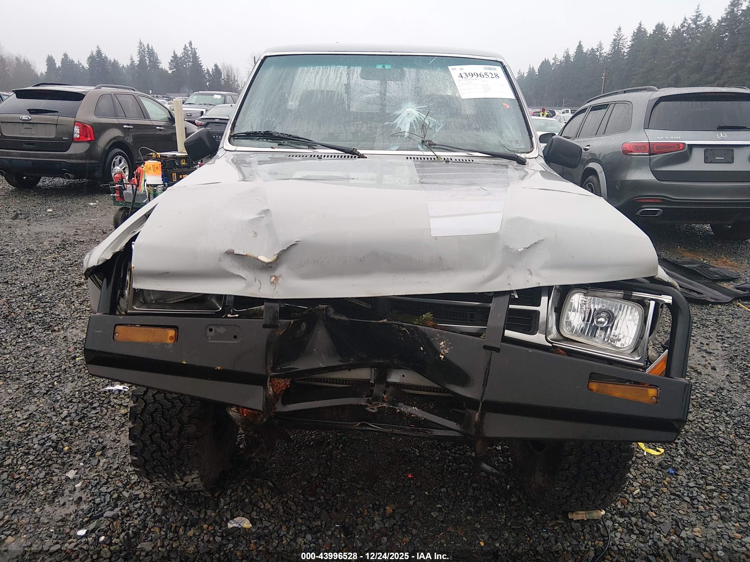 1987 Toyota Pickup Rn63 Std Gray vin: JT4RN63R7H0156330