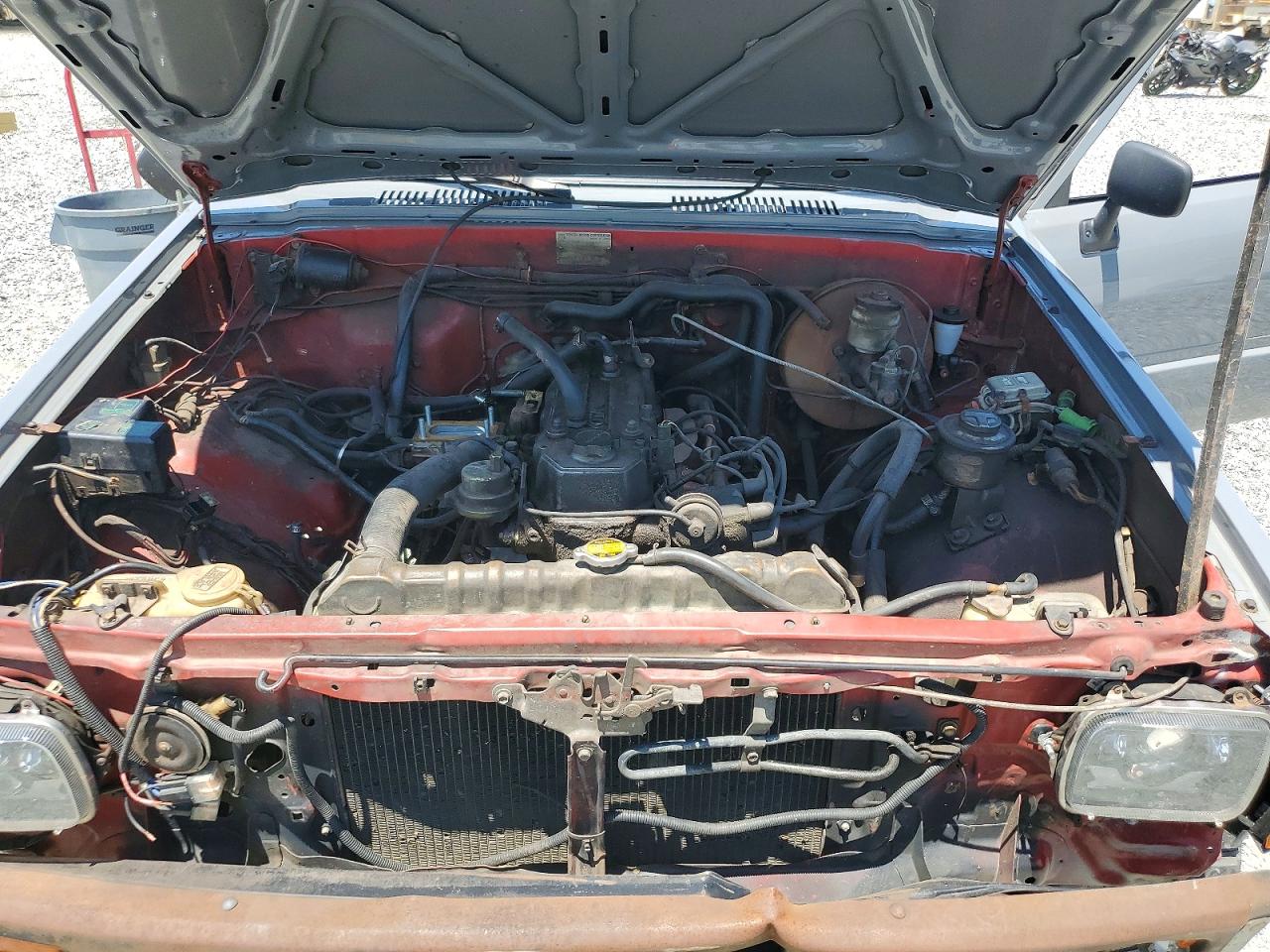1986 Toyota Pickup Rn63 Std Gray vin: JT4RN63R8G0004507