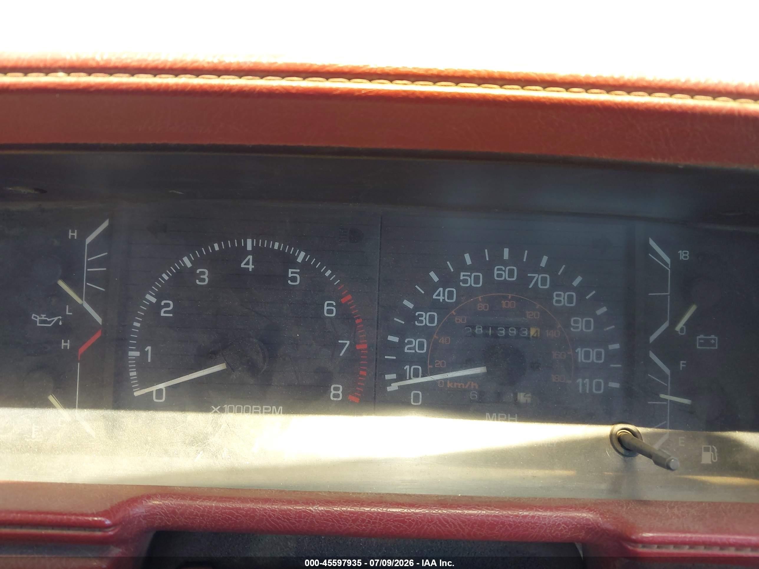 1988 Toyota Pickup Rn63 Sr5 Темно-бордовый vin: JT4RN63S6J5035638