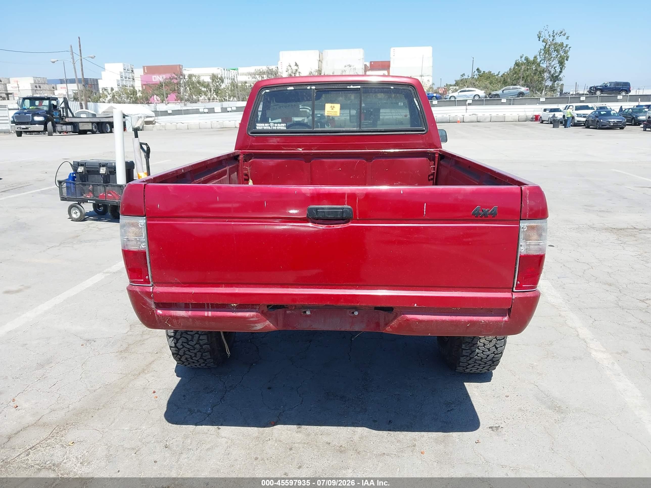 1988 Toyota Pickup Rn63 Sr5 Темно-бордовый vin: JT4RN63S6J5035638
