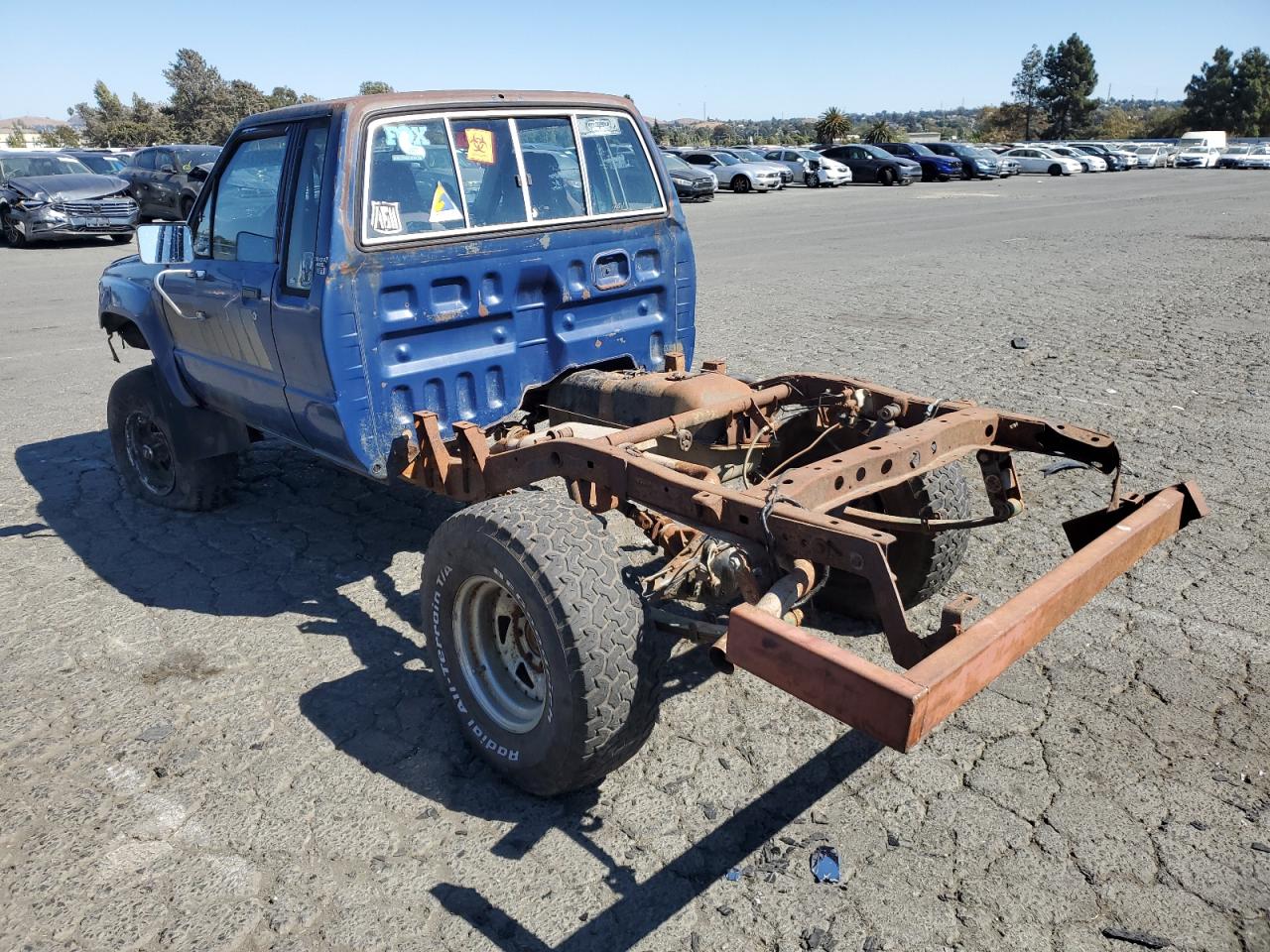 1985 Toyota Pickup Xtracab Rn66 Sr5 Blue vin: JT4RN66S4F5070021