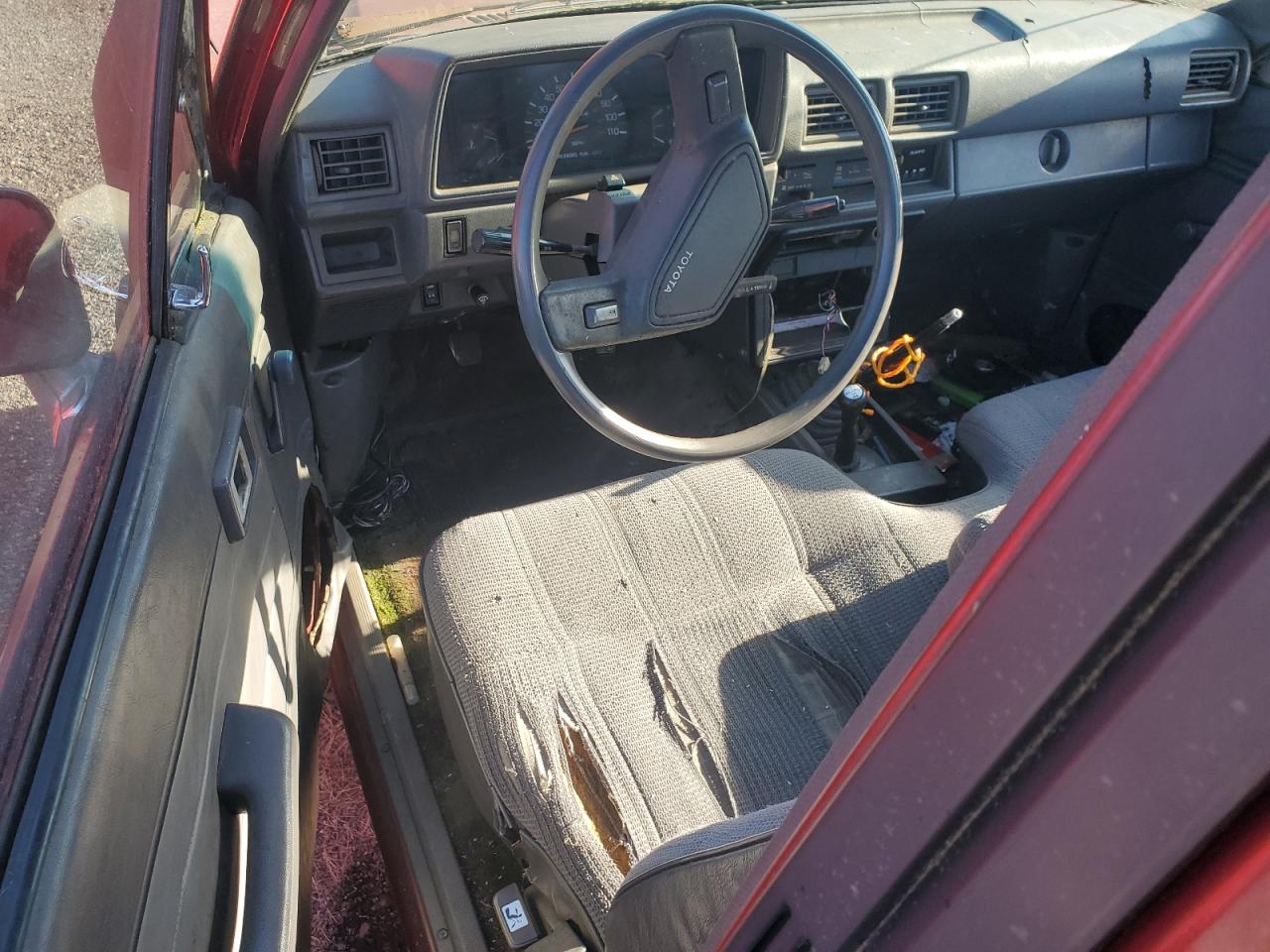 1987 Toyota Pickup Xtracab Rn67 Dlx Maroon vin: JT4RN67DXH5058149