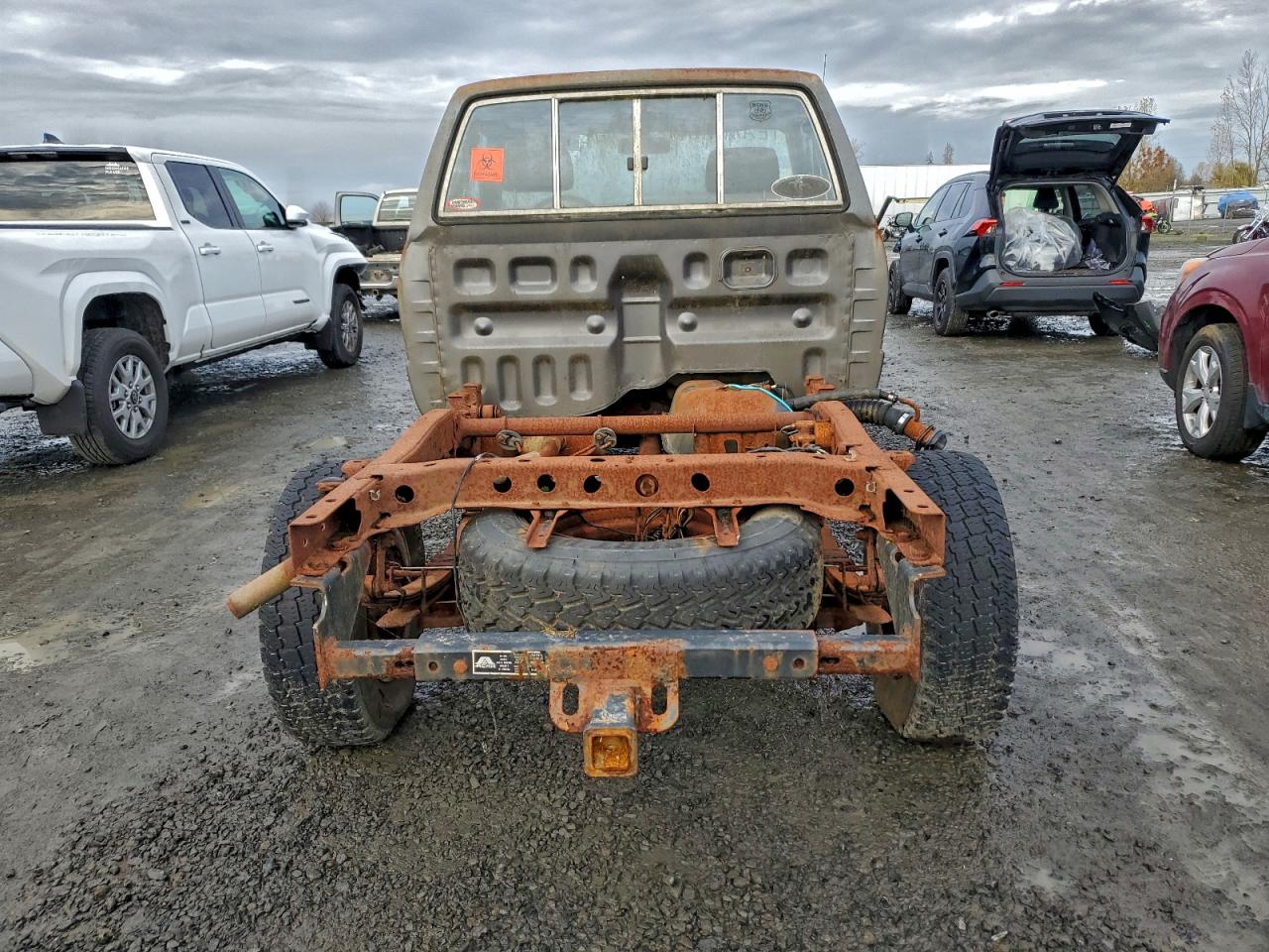 1987 Toyota Pickup Xtracab Rn67 Dlx Gray vin: JT4RN67P4H5055676