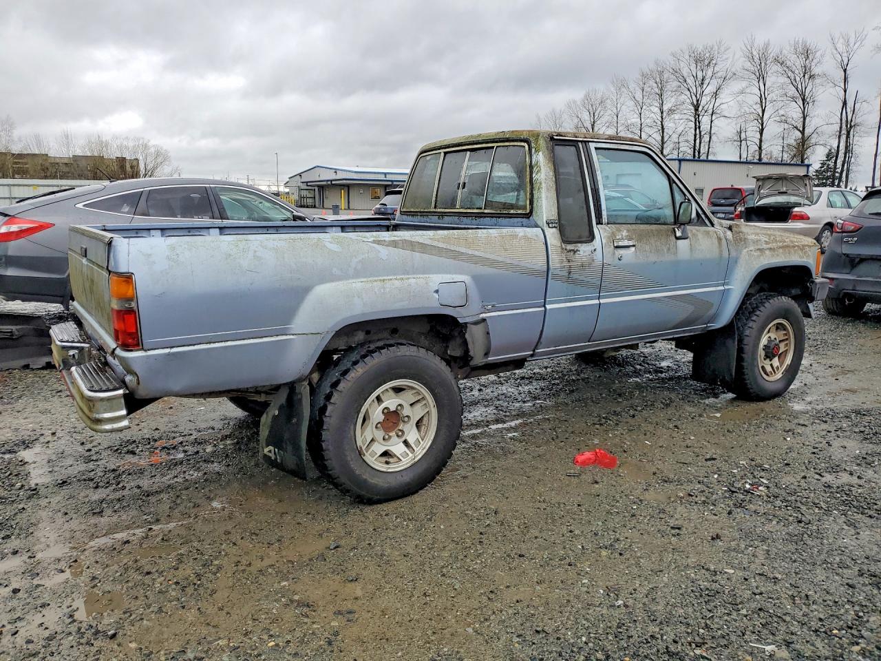 1988 Toyota Pickup Deluxe Blue vin: JT4RN67P6J5091116