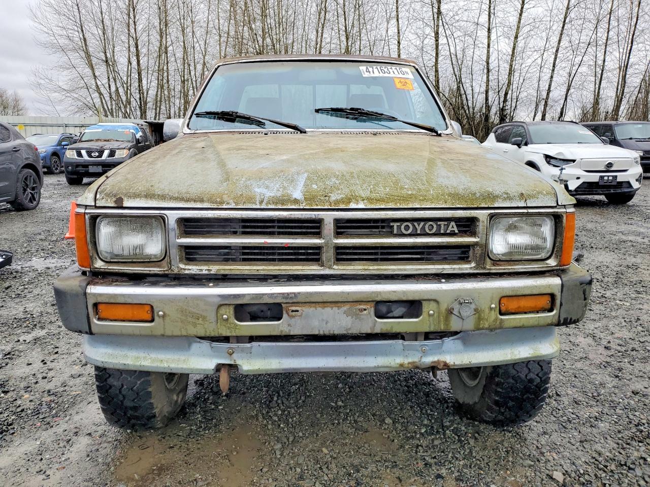1988 Toyota Pickup Deluxe Blue vin: JT4RN67P6J5091116