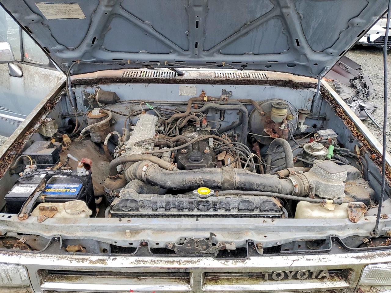 1988 Toyota Pickup Deluxe Blue vin: JT4RN67P6J5091116