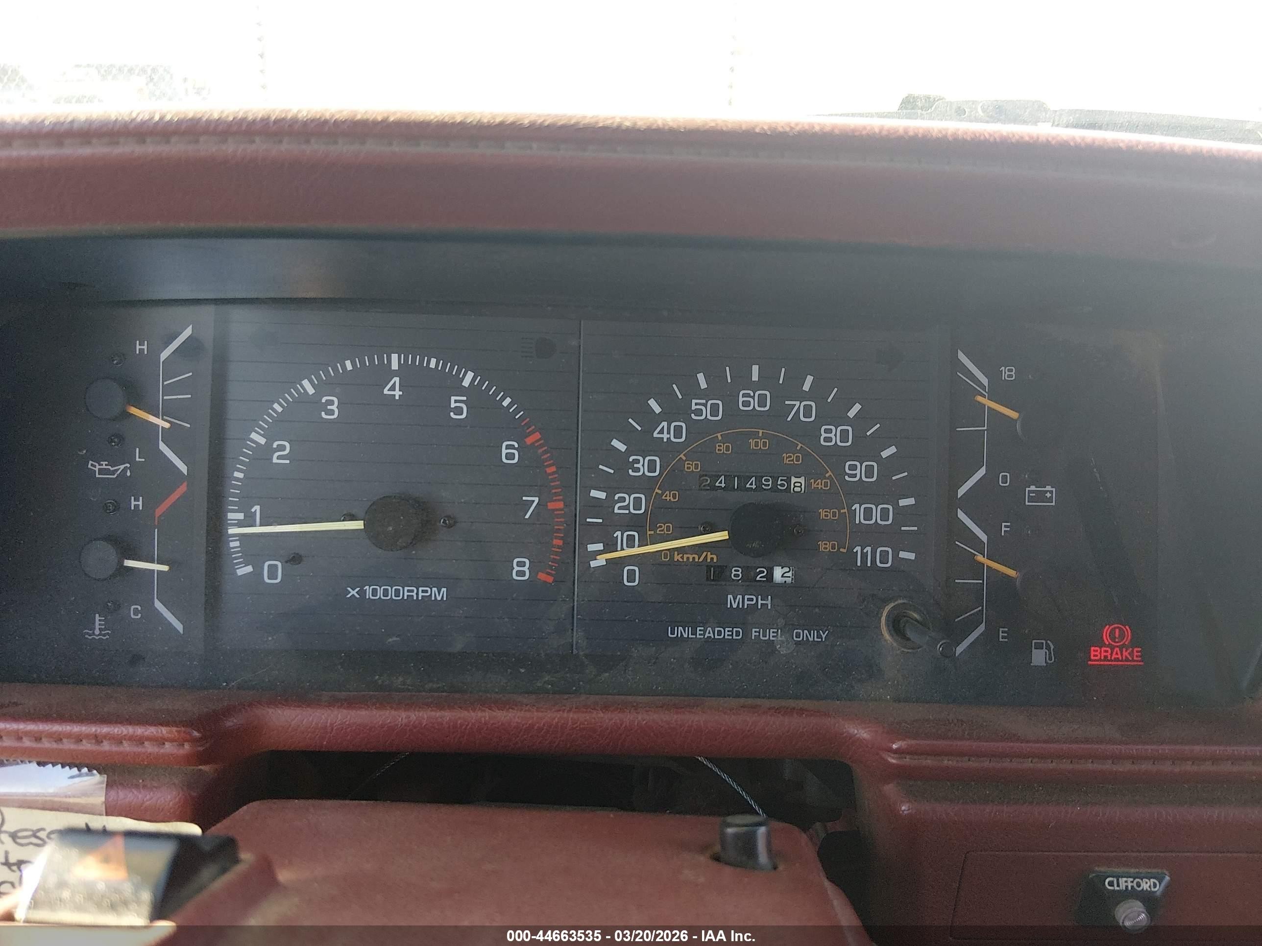 1988 Toyota Pickup Xtracab Rn67 Sr5 White vin: JT4RN67S5J5090964