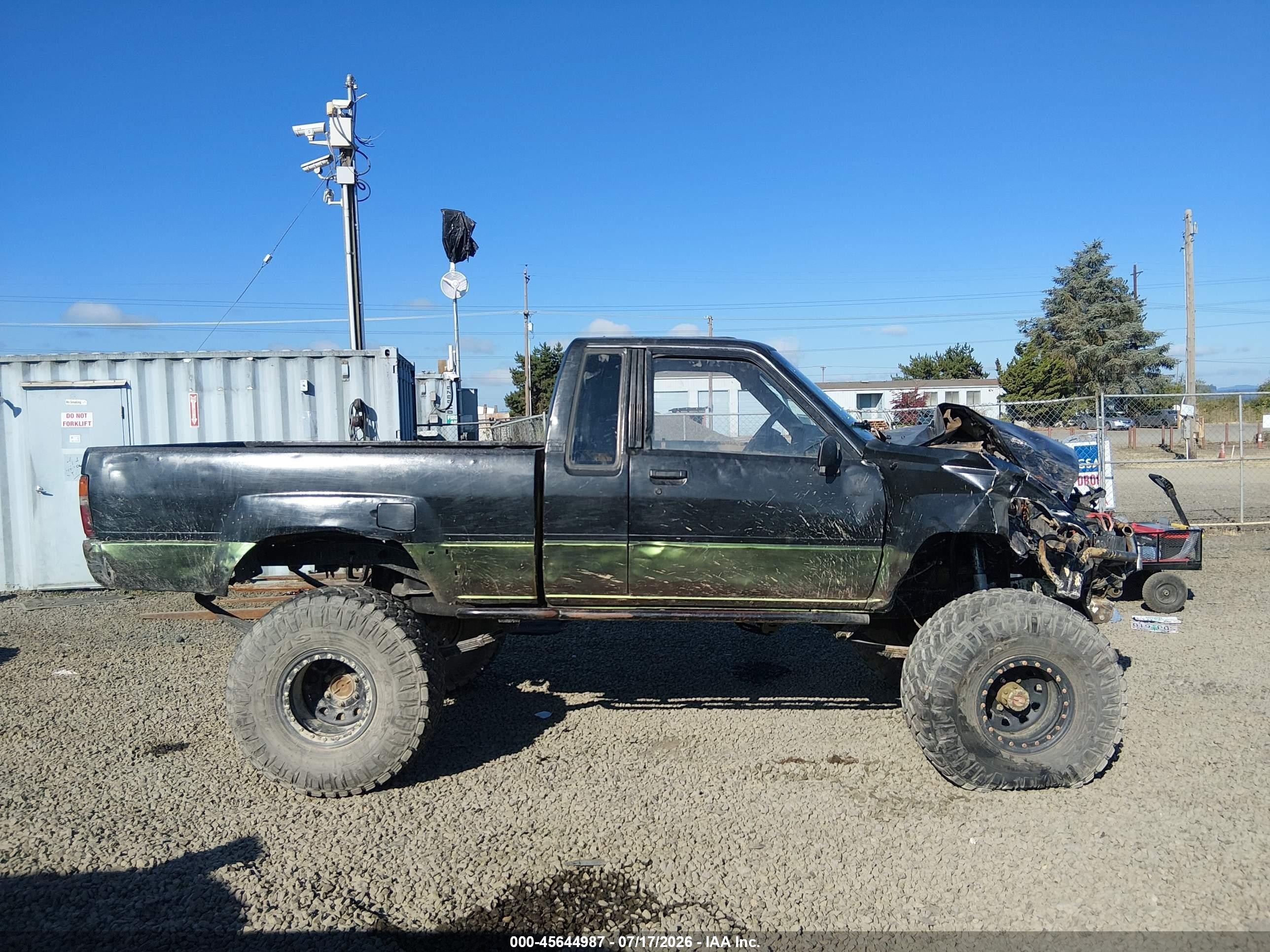 1986 Toyota Pickup Xtracab Rn66 Sr5 Black vin: JT4RN67SXG5024290