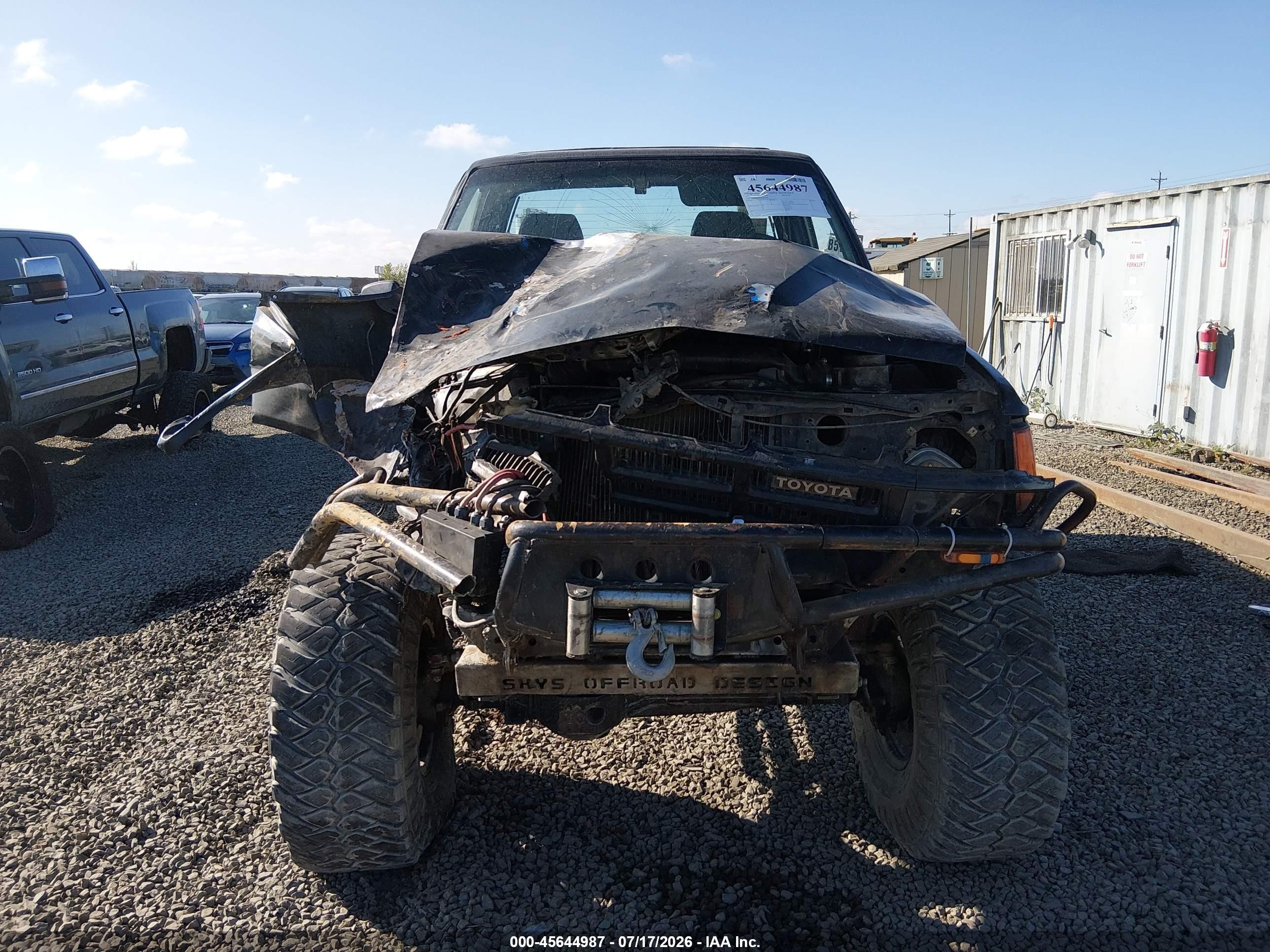 1986 Toyota Pickup Xtracab Rn66 Sr5 Black vin: JT4RN67SXG5024290