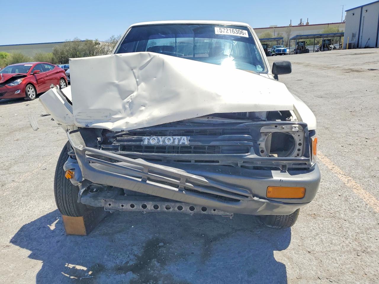 1990 Toyota Pickup Base White vin: JT4RN81A0L0045197