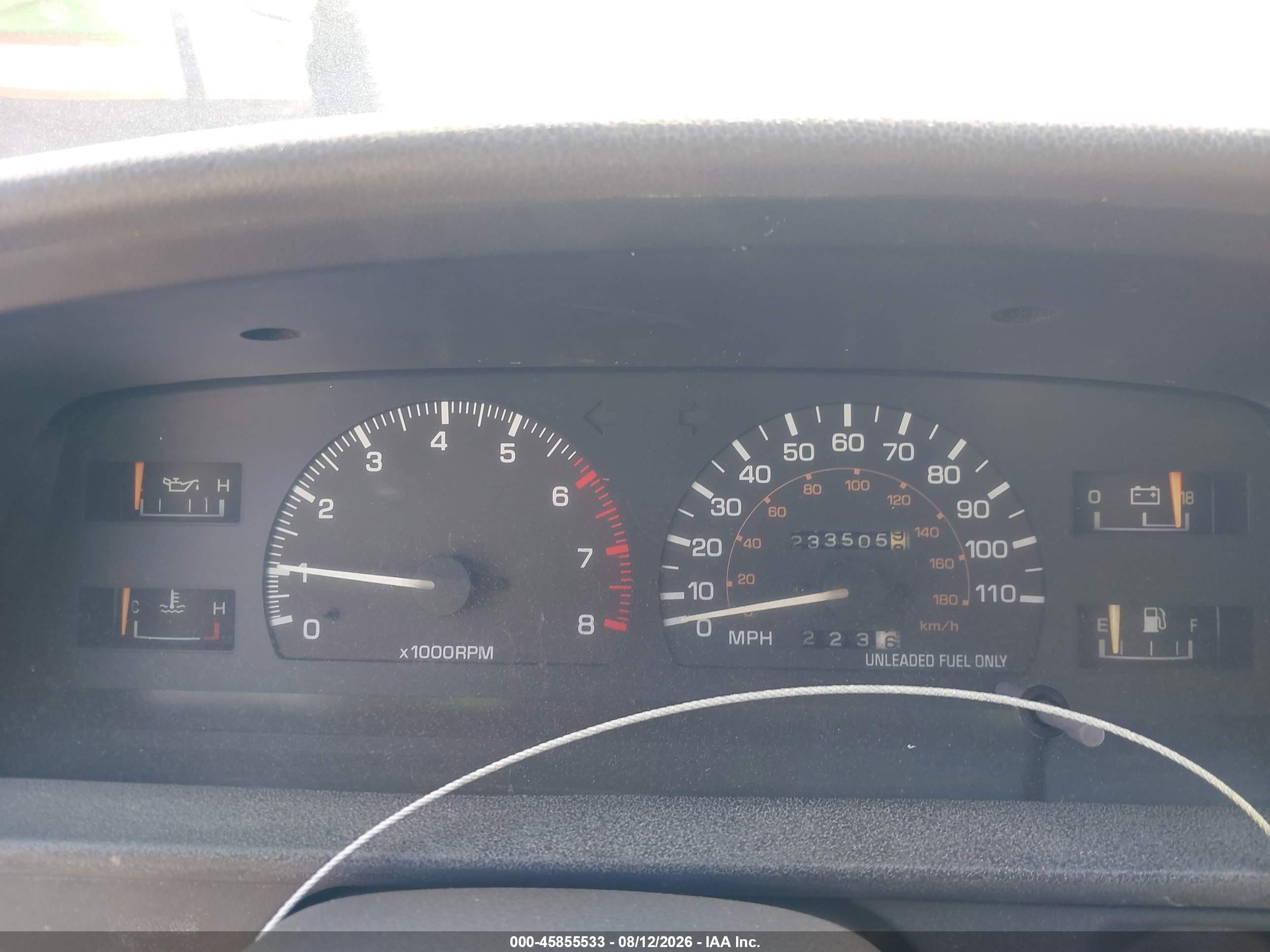1990 Toyota Pickup 1/2 Ton Short Wheelbase Black vin: JT4RN81A0L0052568