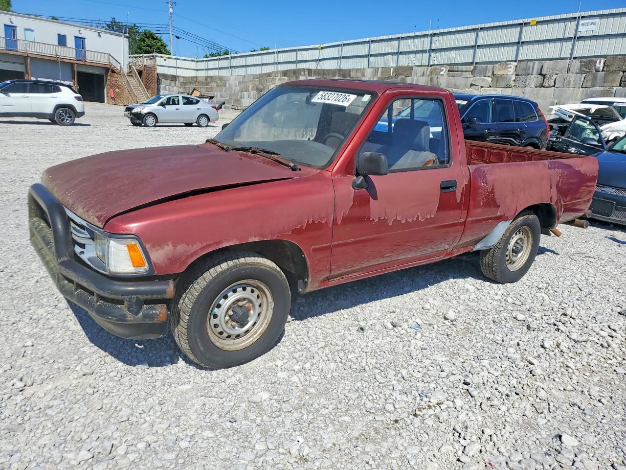 1991 Toyota Pickup 1/2 Ton Short Wheelbase Red vin: JT4RN81A1M0063466