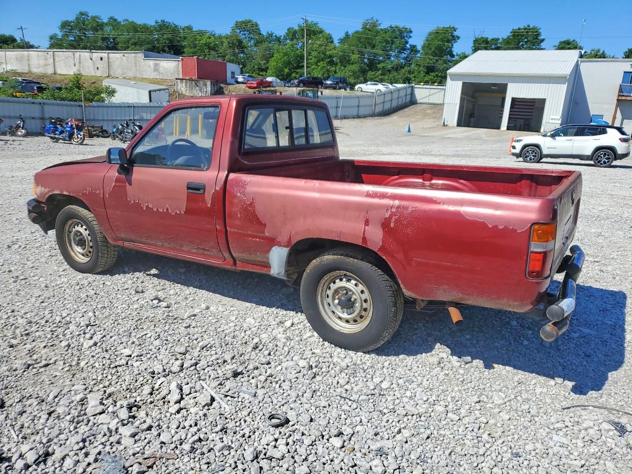 1991 Toyota Pickup 1/2 Ton Short Wheelbase Red vin: JT4RN81A1M0063466