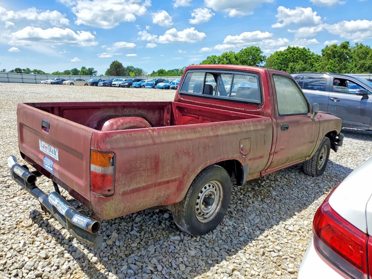 1991 Toyota Pickup 1/2 Ton Short Wheelbase Red vin: JT4RN81A1M0063466