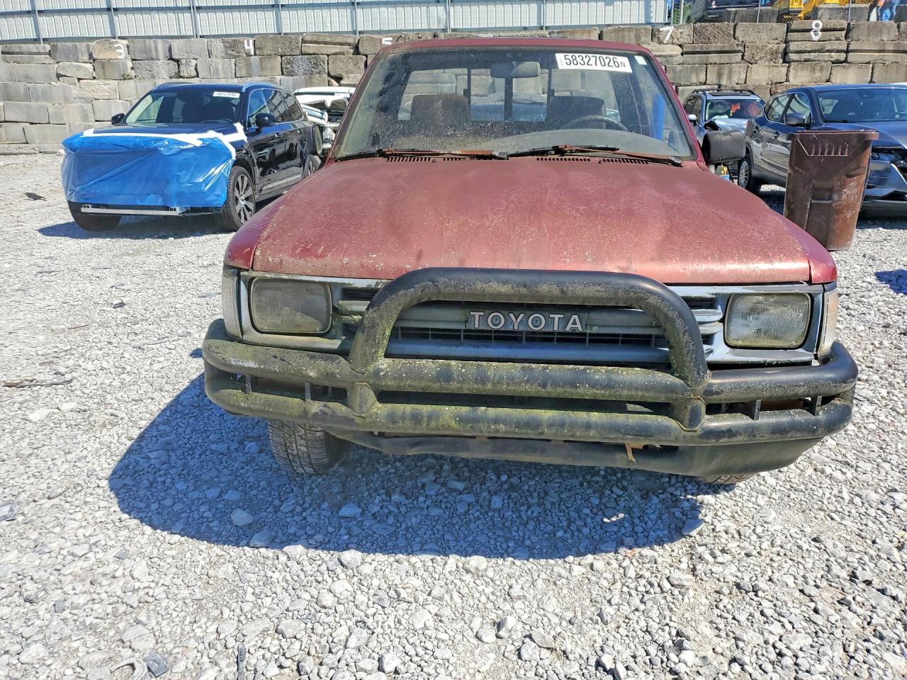 1991 Toyota Pickup 1/2 Ton Short Wheelbase Red vin: JT4RN81A1M0063466