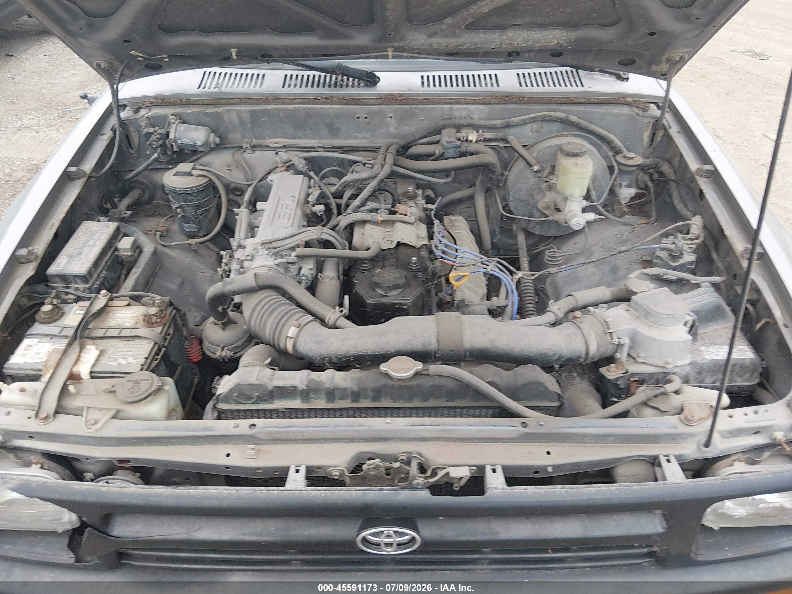 1994 Toyota Pickup 1/2 Ton Short Wheelbase Gray vin: JT4RN81A4R5188200