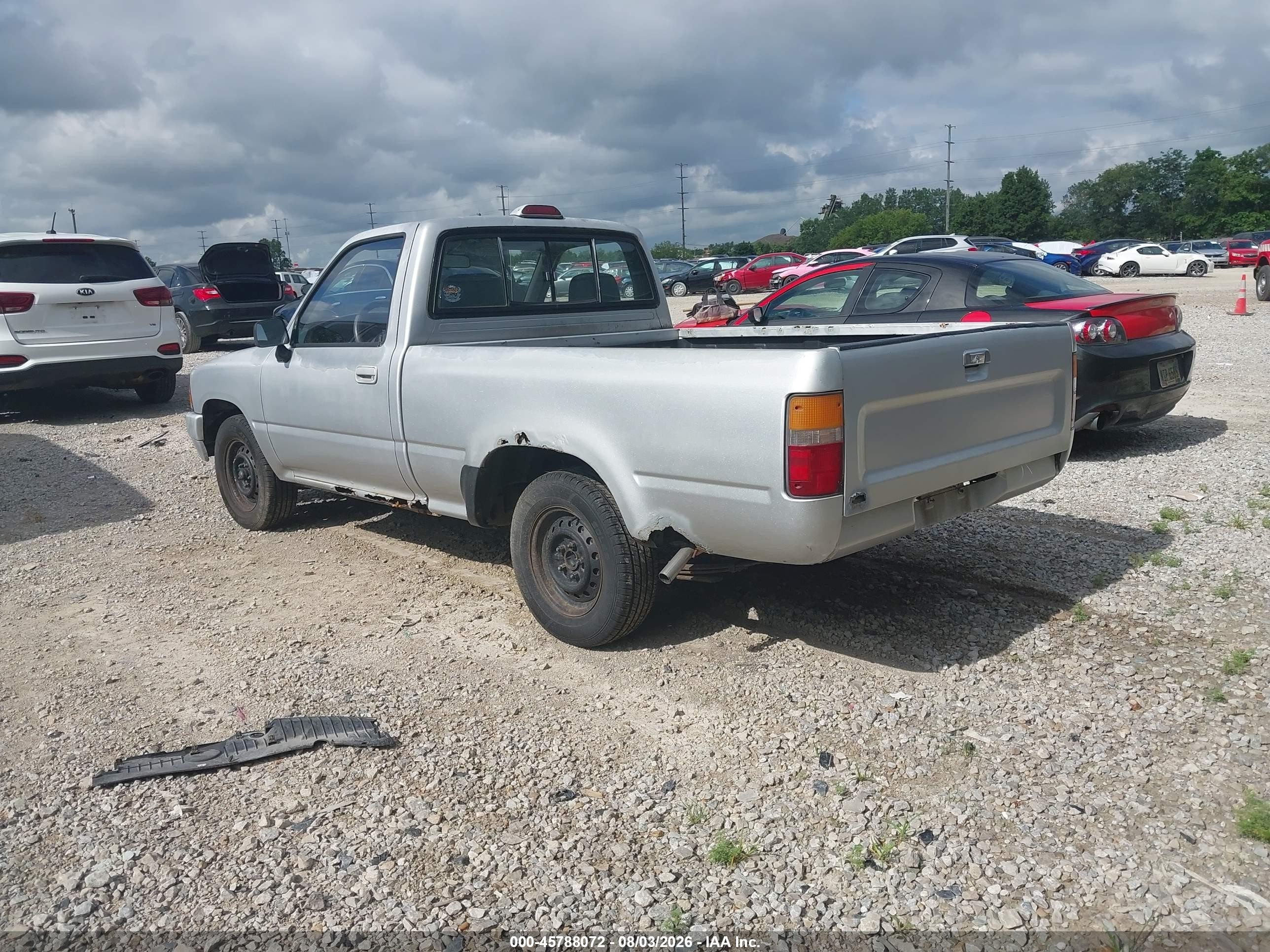 1994 Toyota Pickup 1/2 Ton Short Wheelbase Silver vin: JT4RN81A5R5186049