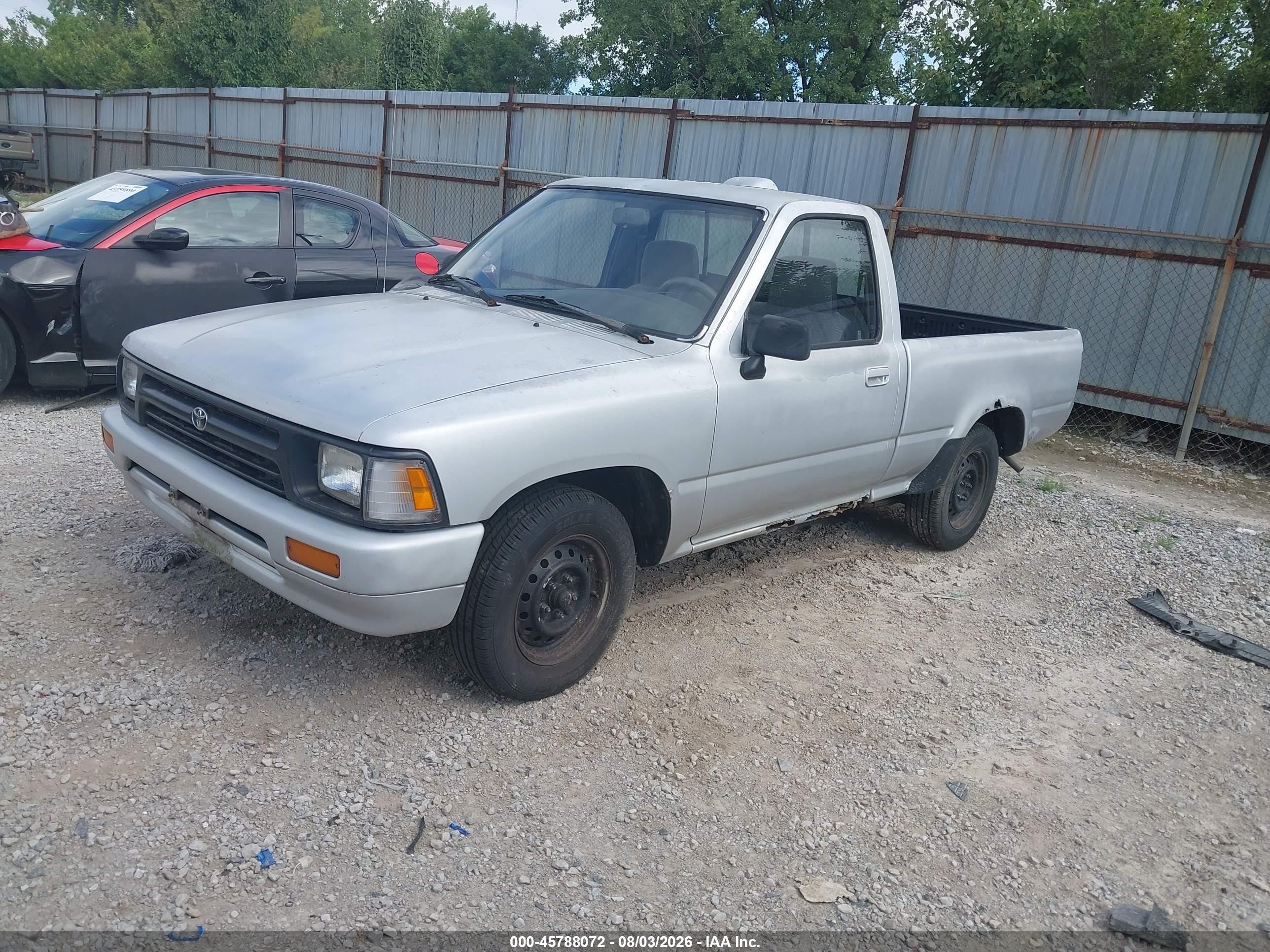 1994 Toyota Pickup 1/2 Ton Short Wheelbase Silver vin: JT4RN81A5R5186049