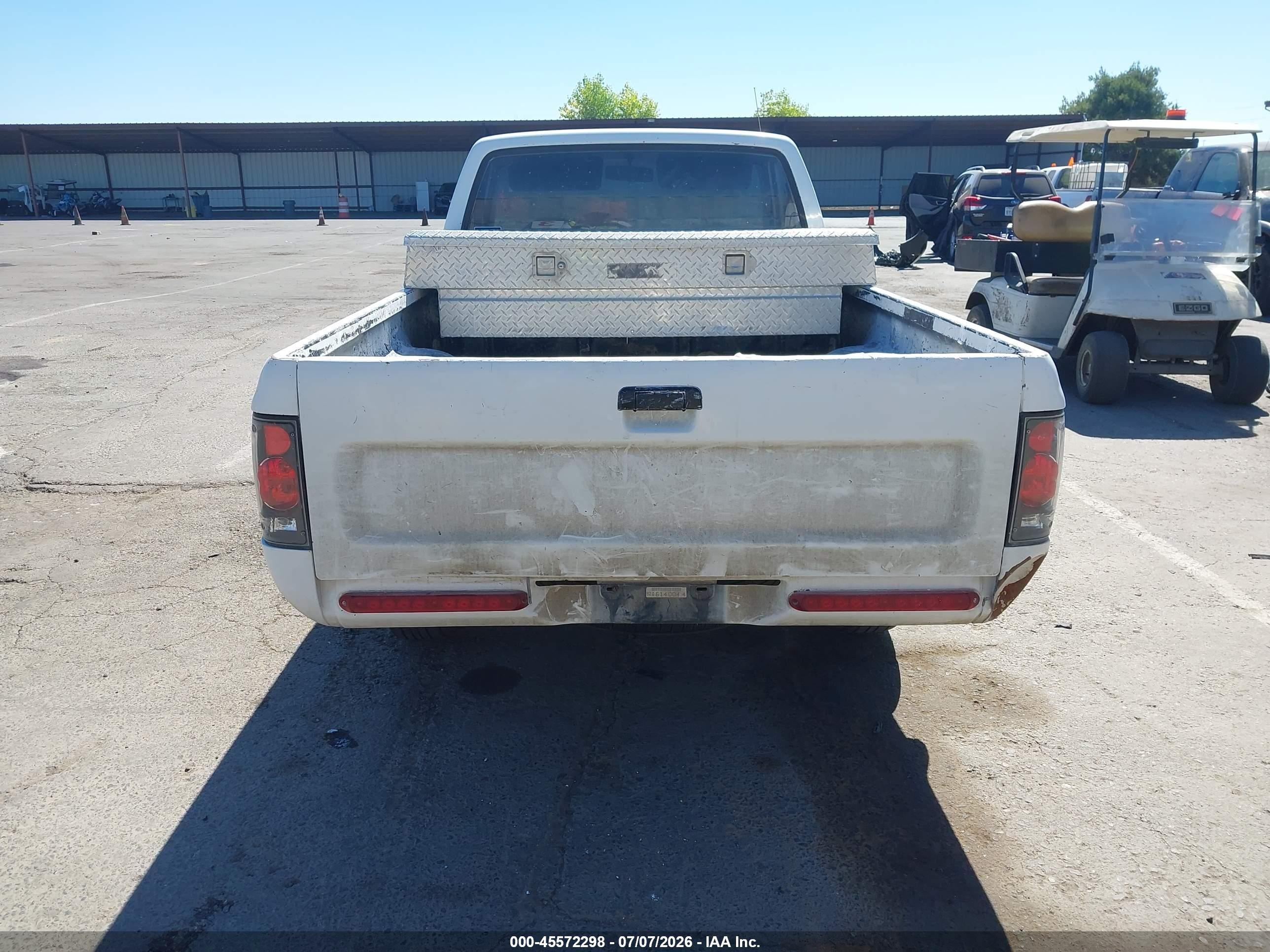 1992 Toyota Pickup 1/2 Ton Short Wheelbase White vin: JT4RN81A7N0090432