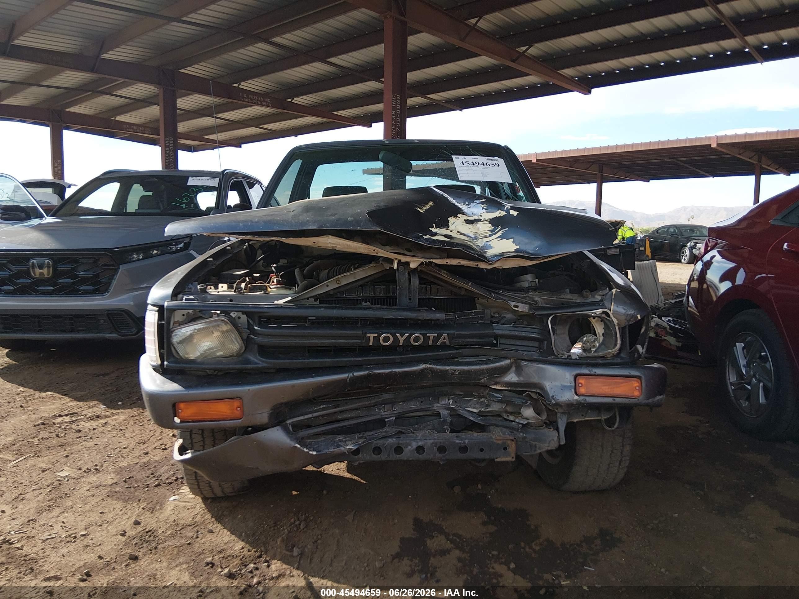 1991 Toyota Pickup 1/2 Ton Short Wheelbase Gray vin: JT4RN81A8M0078059