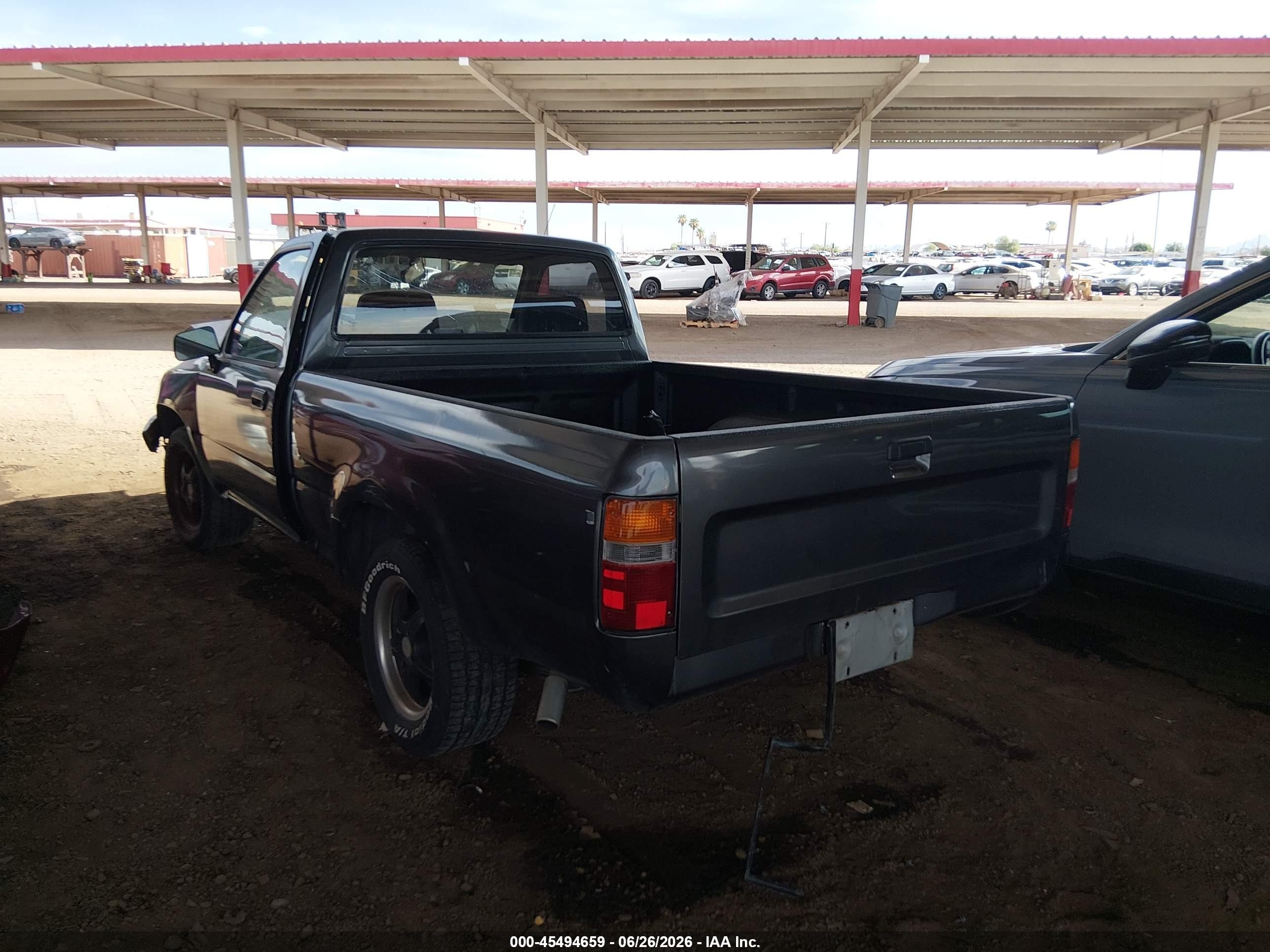 1991 Toyota Pickup 1/2 Ton Short Wheelbase Gray vin: JT4RN81A8M0078059
