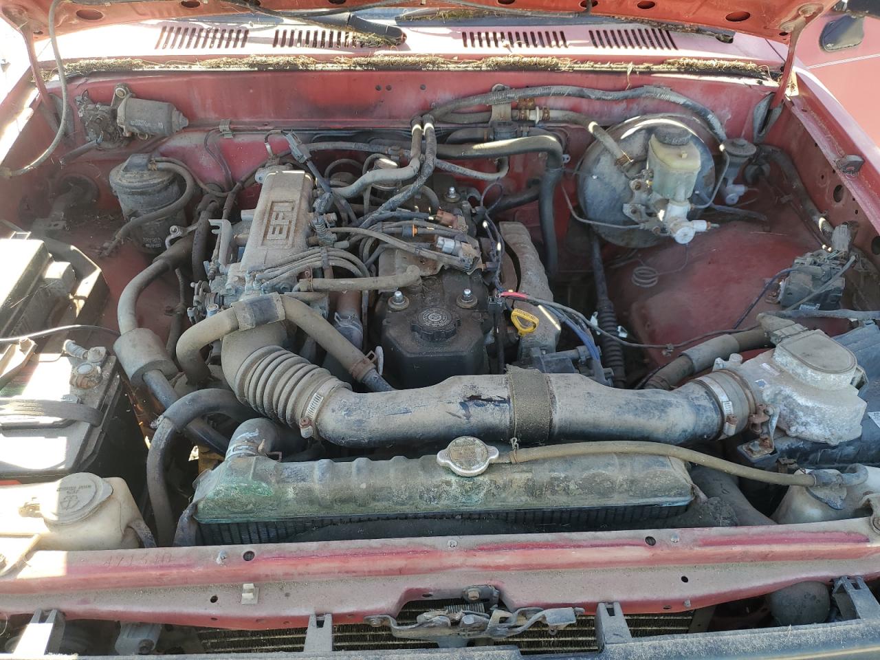 1994 Toyota Pickup 1/2 Ton Short Wheelbase Бордовый vin: JT4RN81A9R5186717