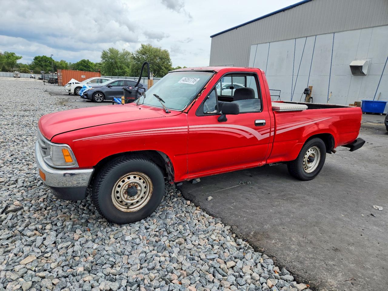 1989 Toyota Pickup Deluxe Red vin: JT4RN81D1K5025200