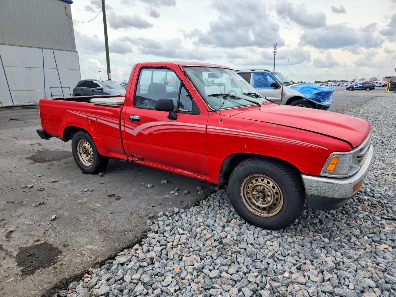 1989 Toyota Pickup Deluxe Red vin: JT4RN81D1K5025200