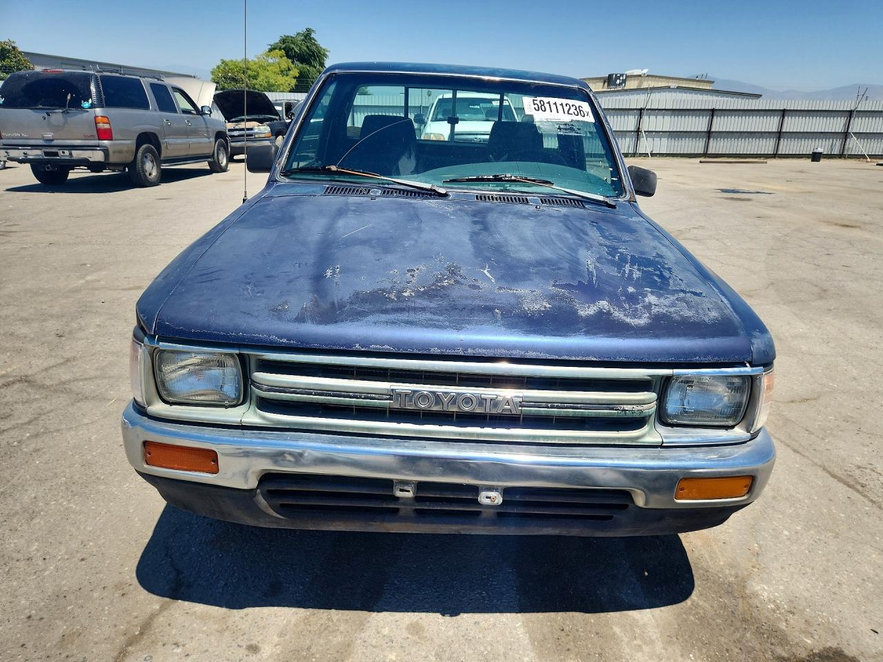 1991 Toyota Pickup 1/2 Ton Short Wheelbase Dlx Blue vin: JT4RN81P2M5121690