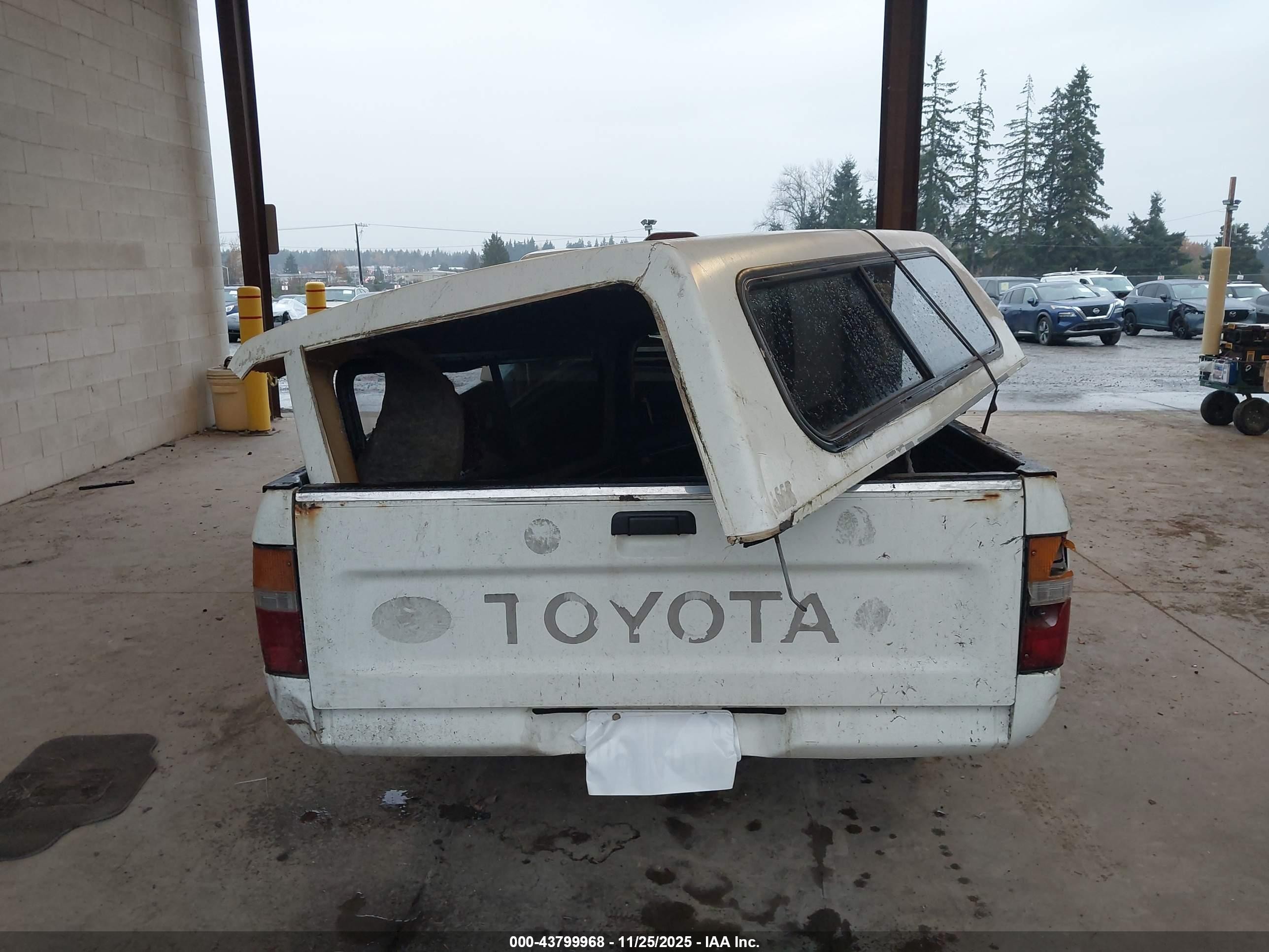 1995 Toyota Pickup 1/2 Ton Short Whlbse Dx White vin: JT4RN81P4S5201831