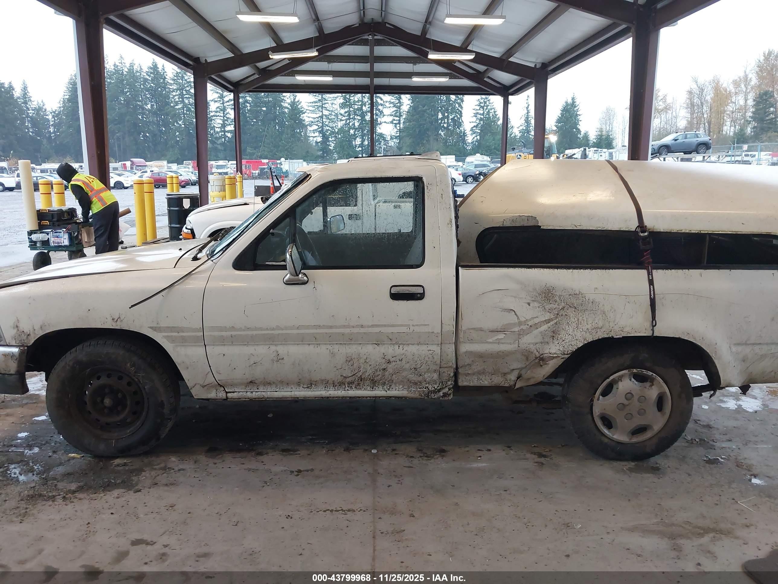 1995 Toyota Pickup 1/2 Ton Short Whlbse Dx White vin: JT4RN81P4S5201831